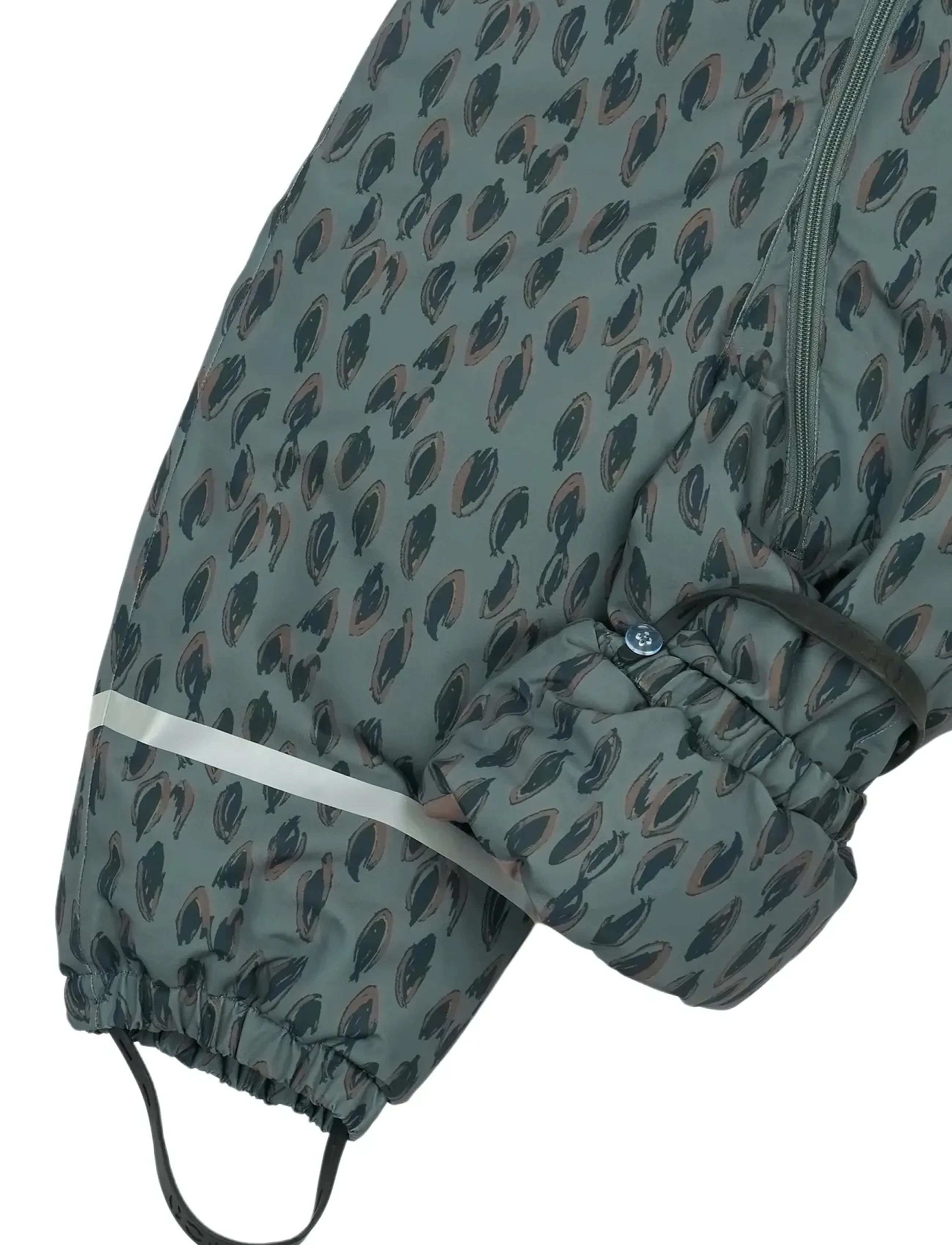 mikk-line - Snow Suit AOP - børn - balsam green - 3
