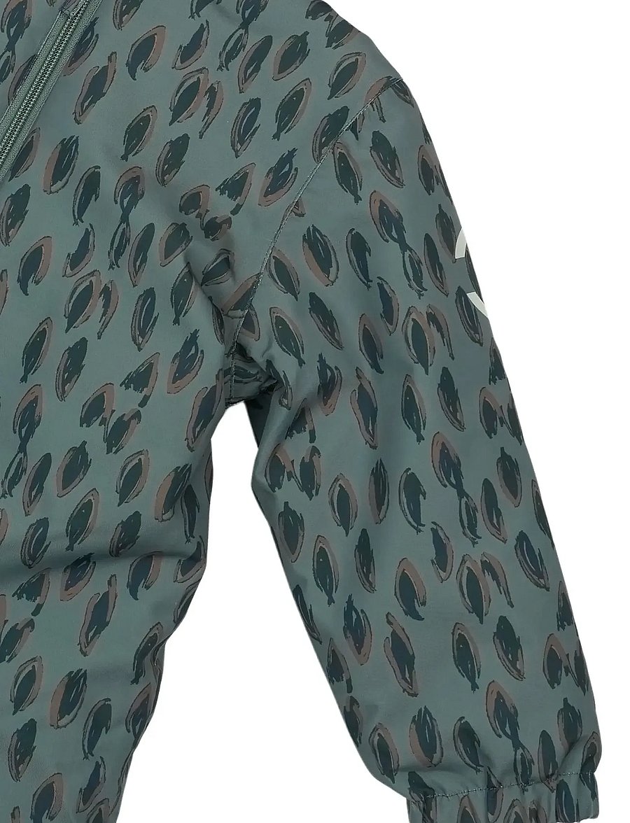 mikk-line - Snow Suit AOP - talvekombed - balsam green - 5