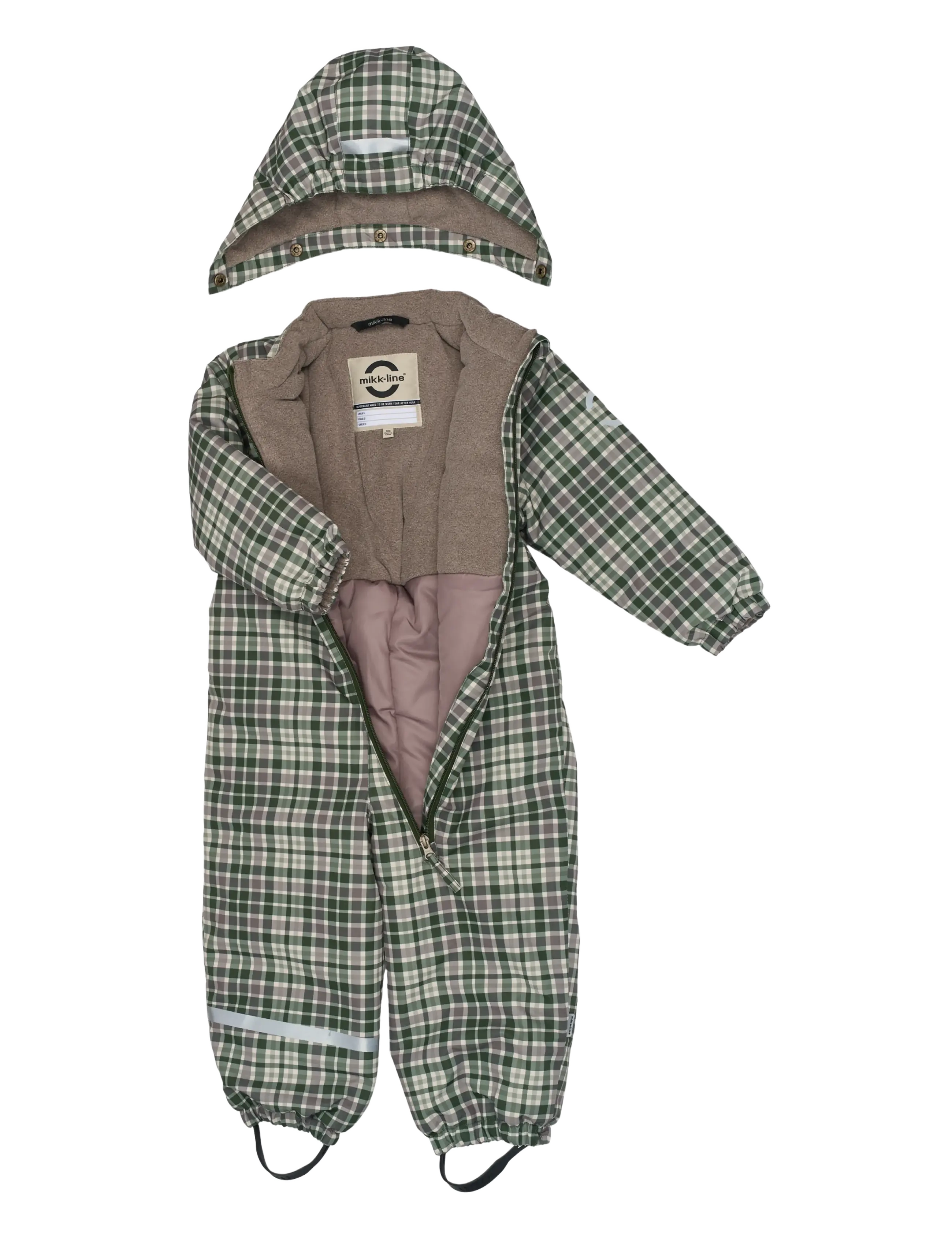 mikk-line - Snow Suit AOP - schneeanzug - check aop - 2