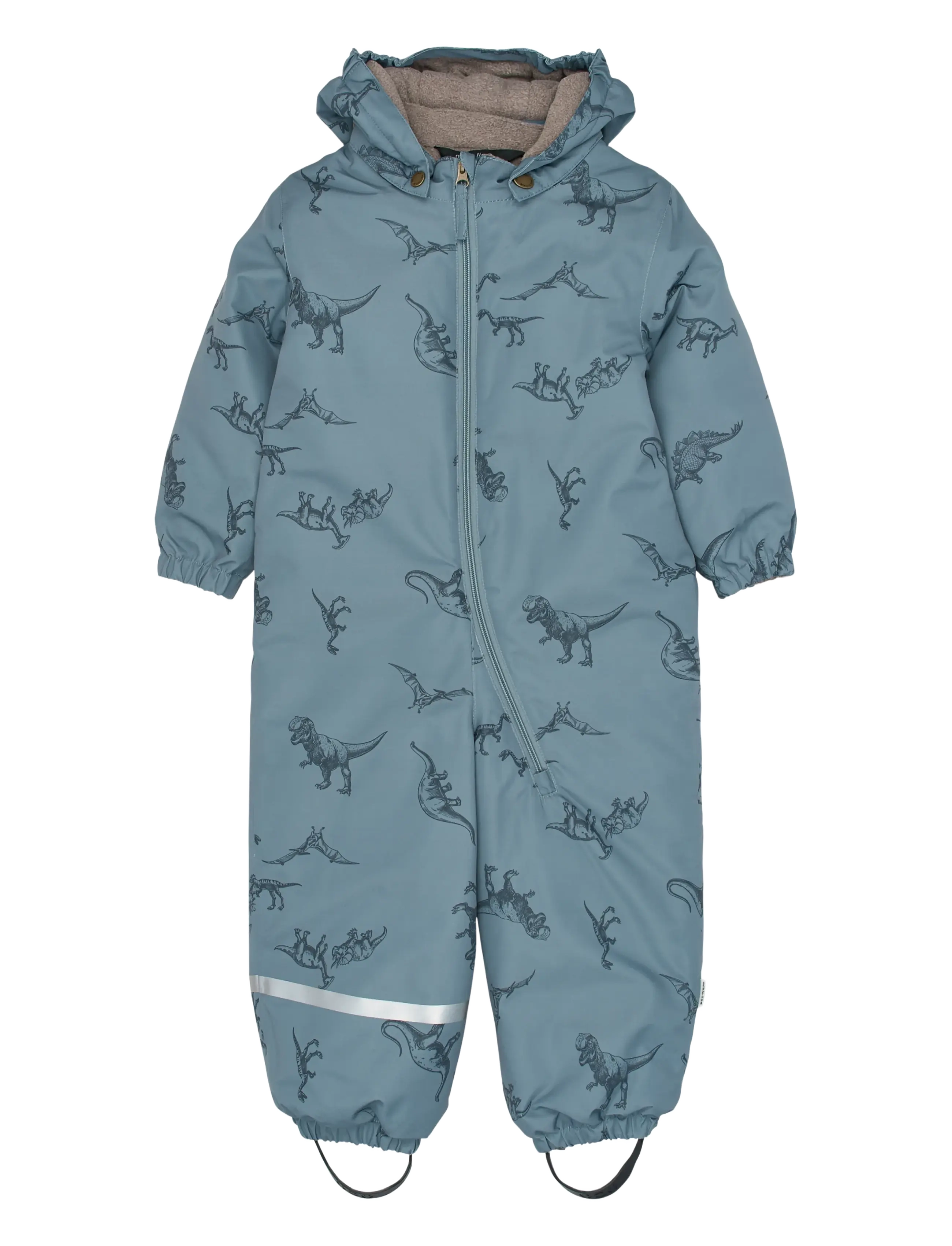 mikk-line Snow Suit AOP - mikk-line - DINO STROKE AOP / blue