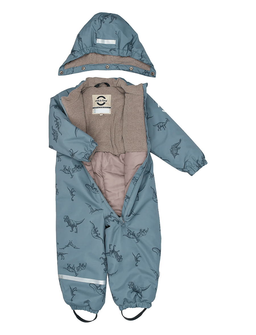 mikk-line - Snow Suit AOP - schneeanzug - dino stroke aop - 2