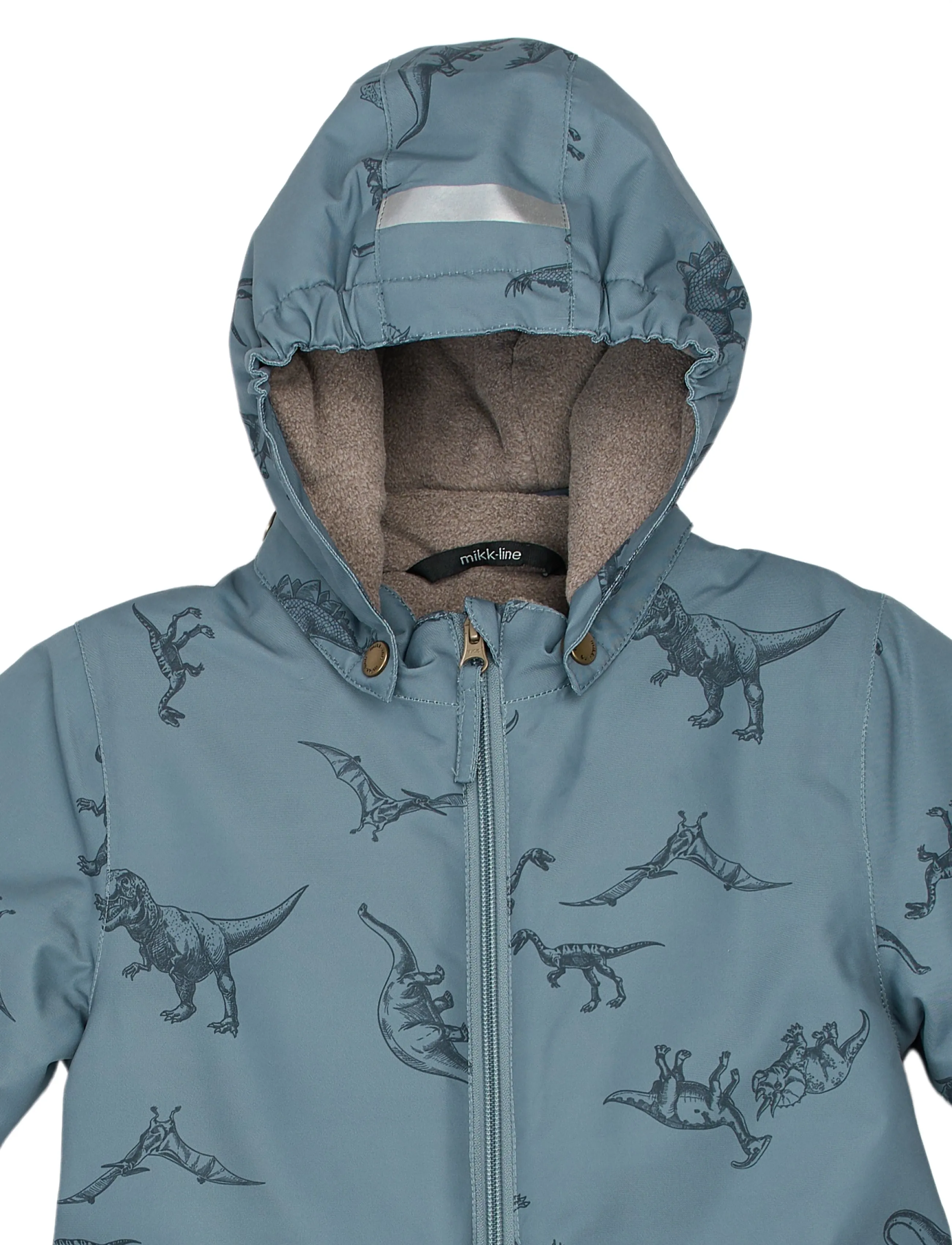 mikk-line - Snow Suit AOP - schneeanzug - dino stroke aop - 3