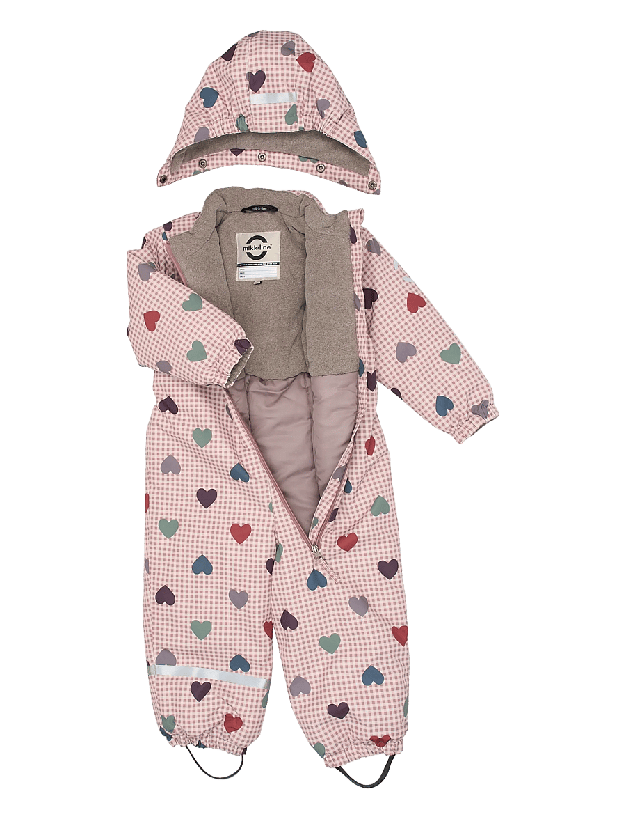 mikk-line - Snow Suit AOP - schneeanzug - heart aop - 2