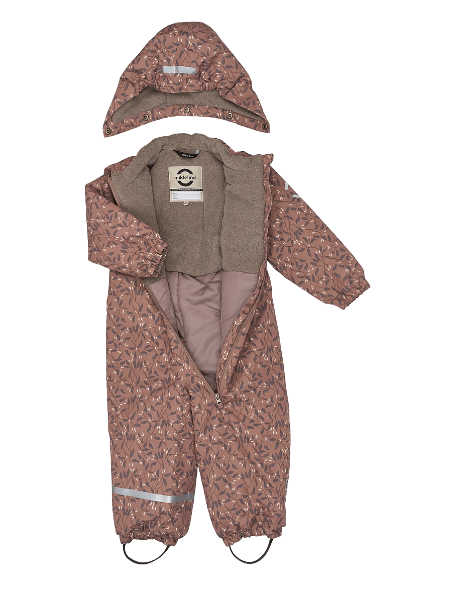 mikk-line - Snow Suit AOP - schneeanzug - leaf aop - 2