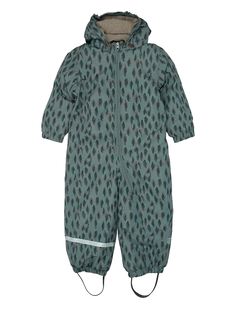 mikk-line - Snow Suit AOP - snowsuit - balsam green - 0