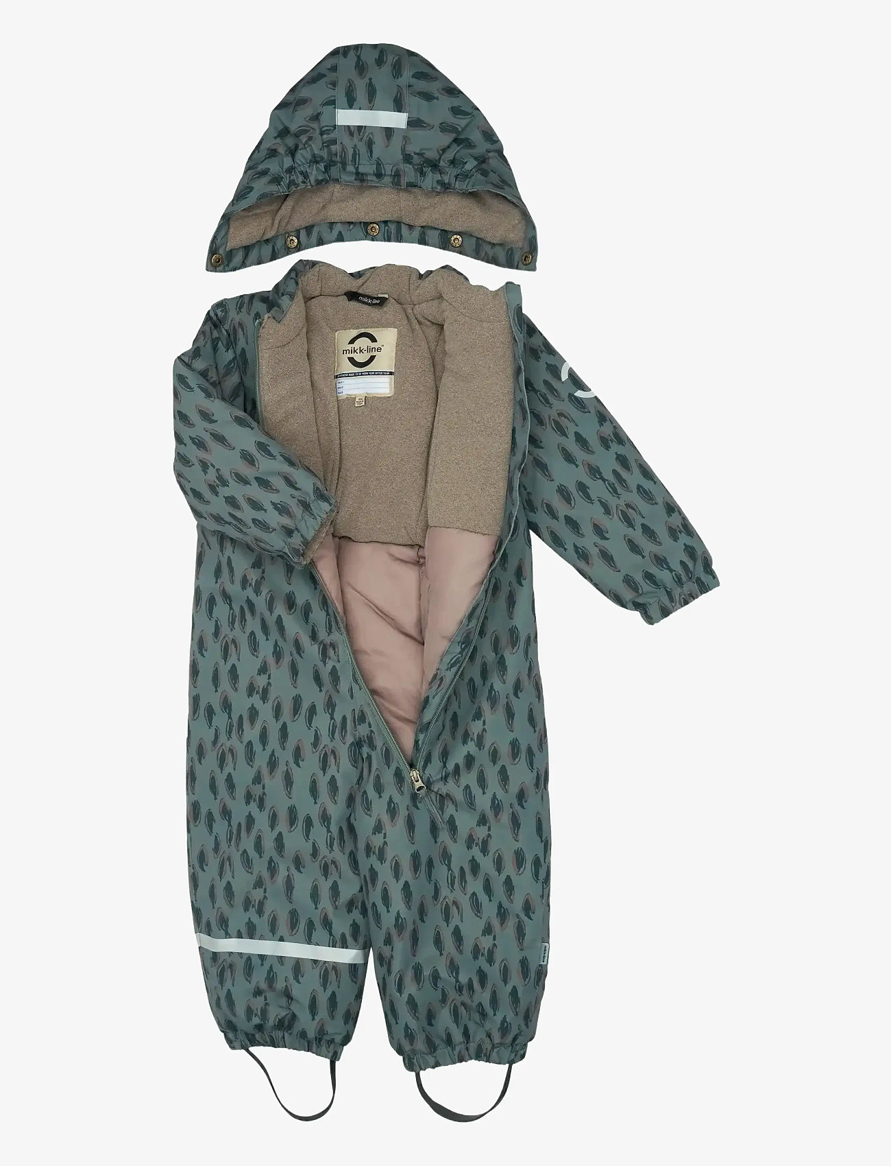 mikk-line - Snow Suit AOP - jacken & mäntel - balsam green - 2