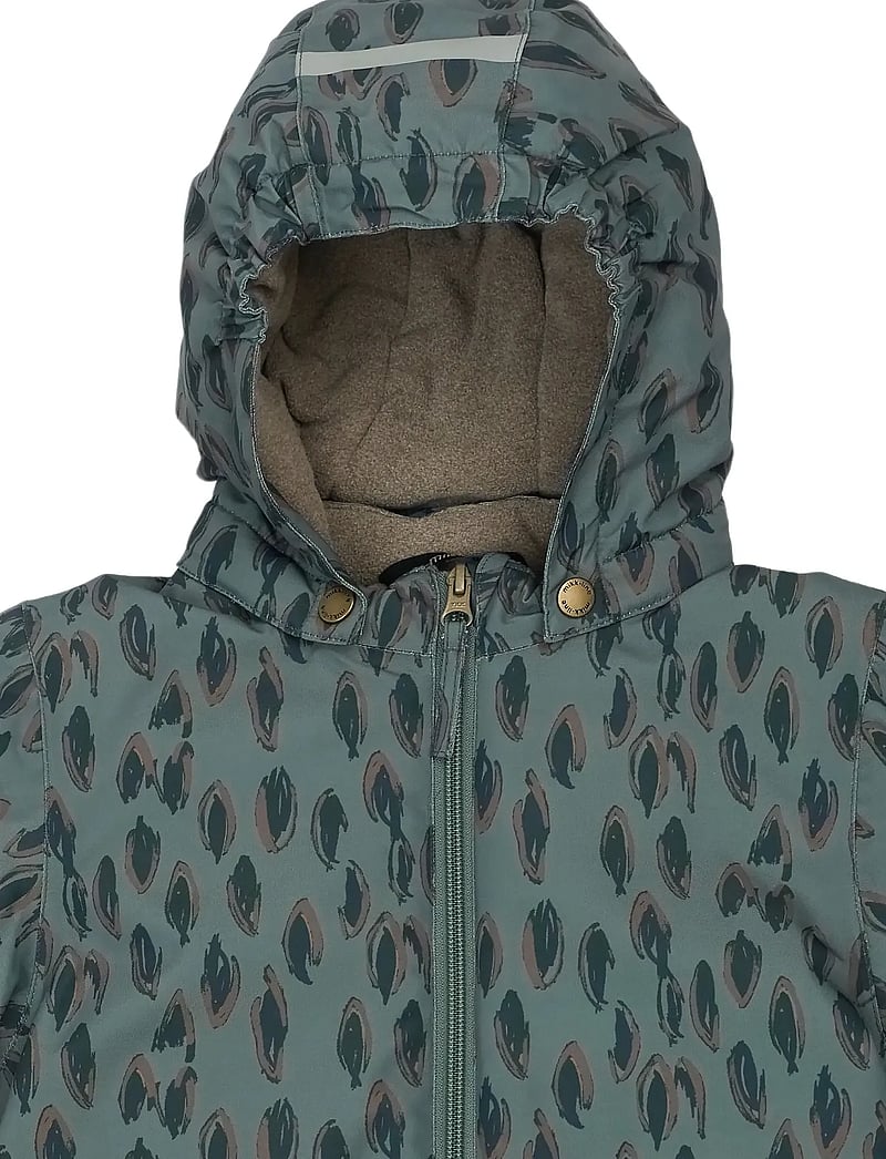 mikk-line - Snow Suit AOP - snowsuit - balsam green - 4