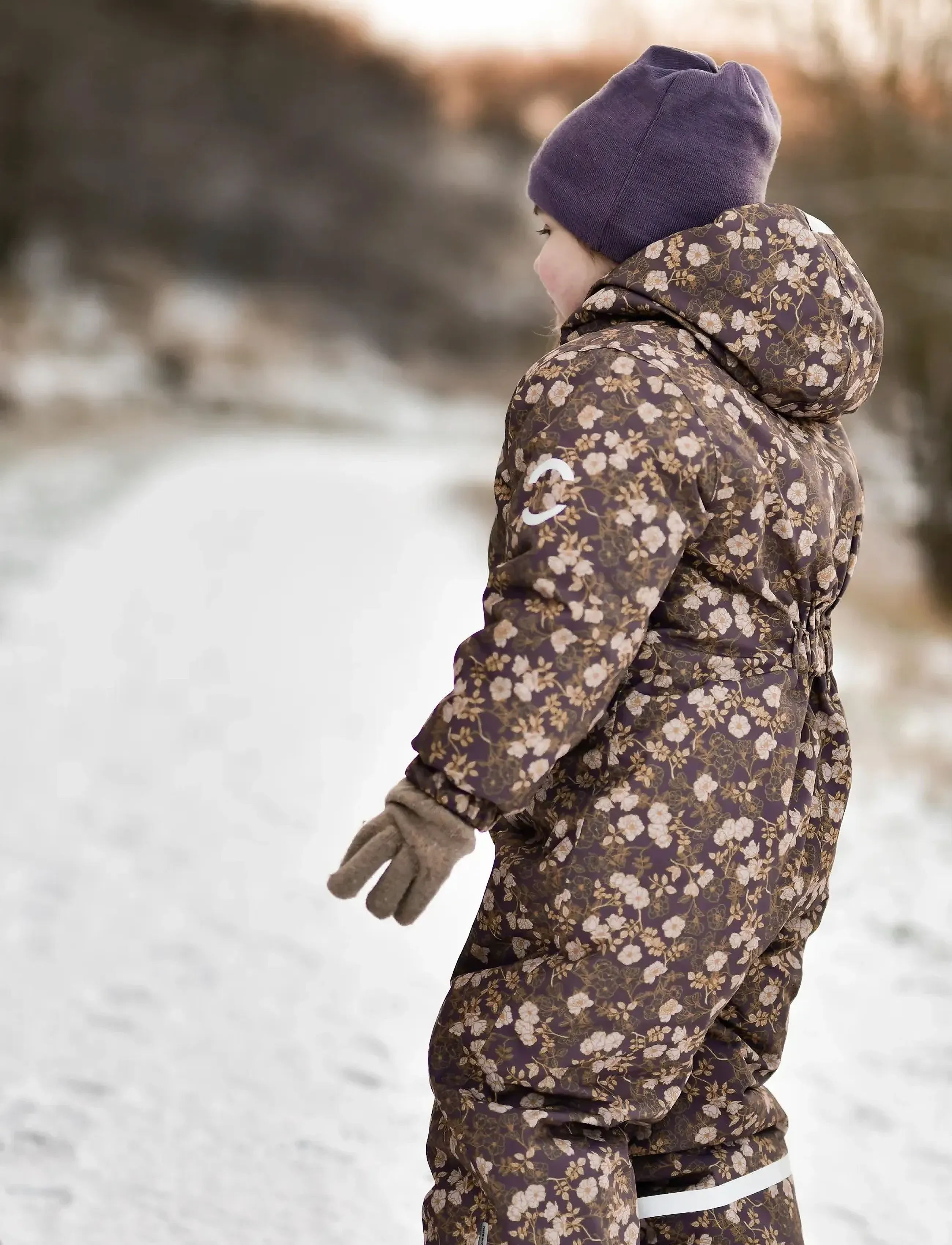 mikk-line - Snow Suit AOP - overtøj - sparrow - 4