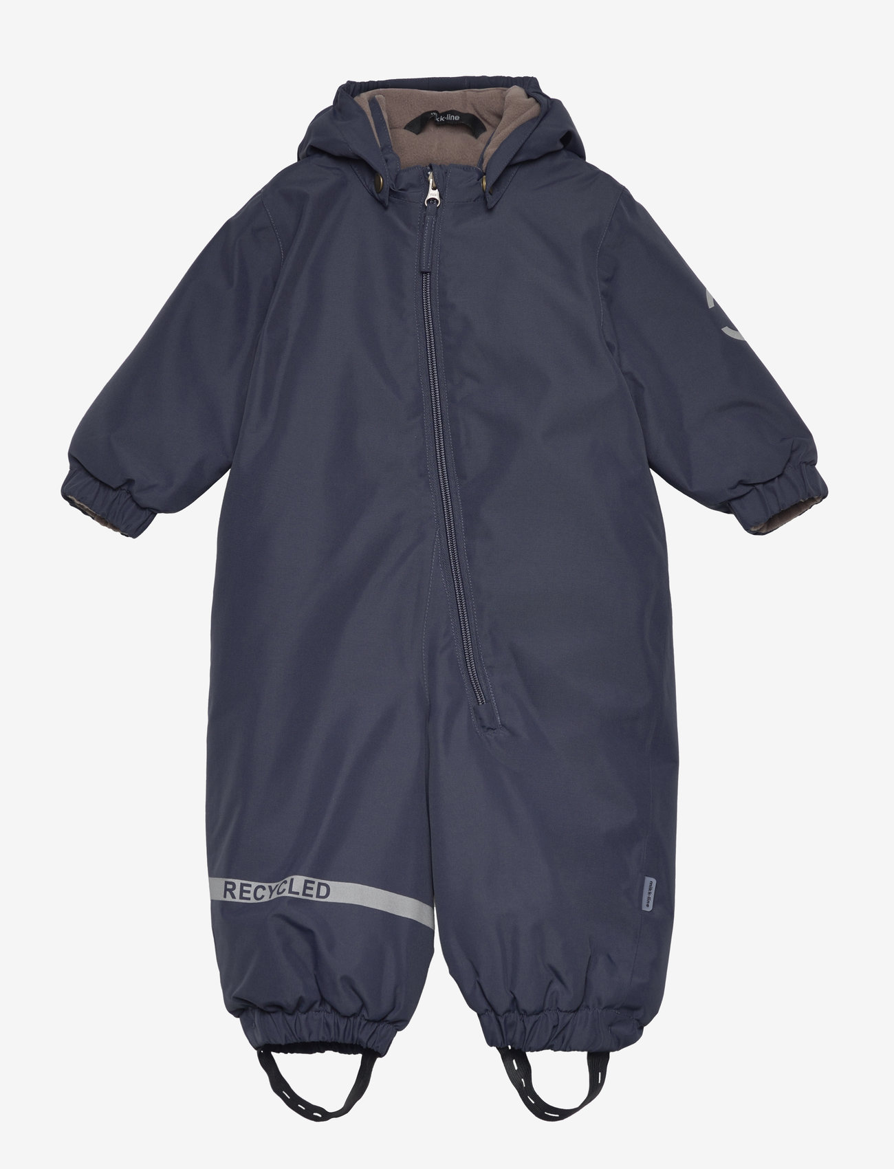 mikk-line - Snow Suit Solid - børn - blue nights - 0