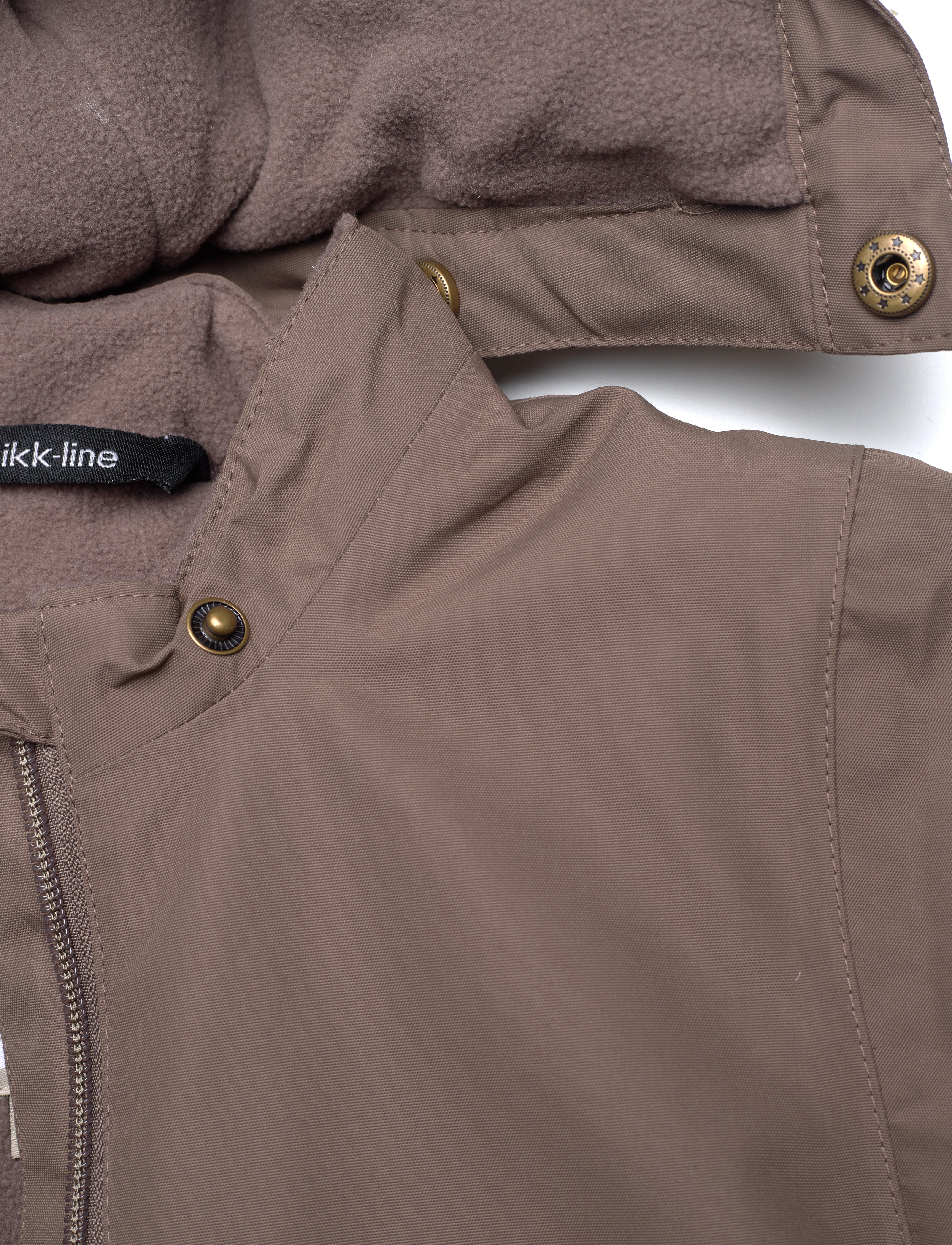 mikk-line - Snow Suit Solid - flyverdragter - chocolate chip - 3
