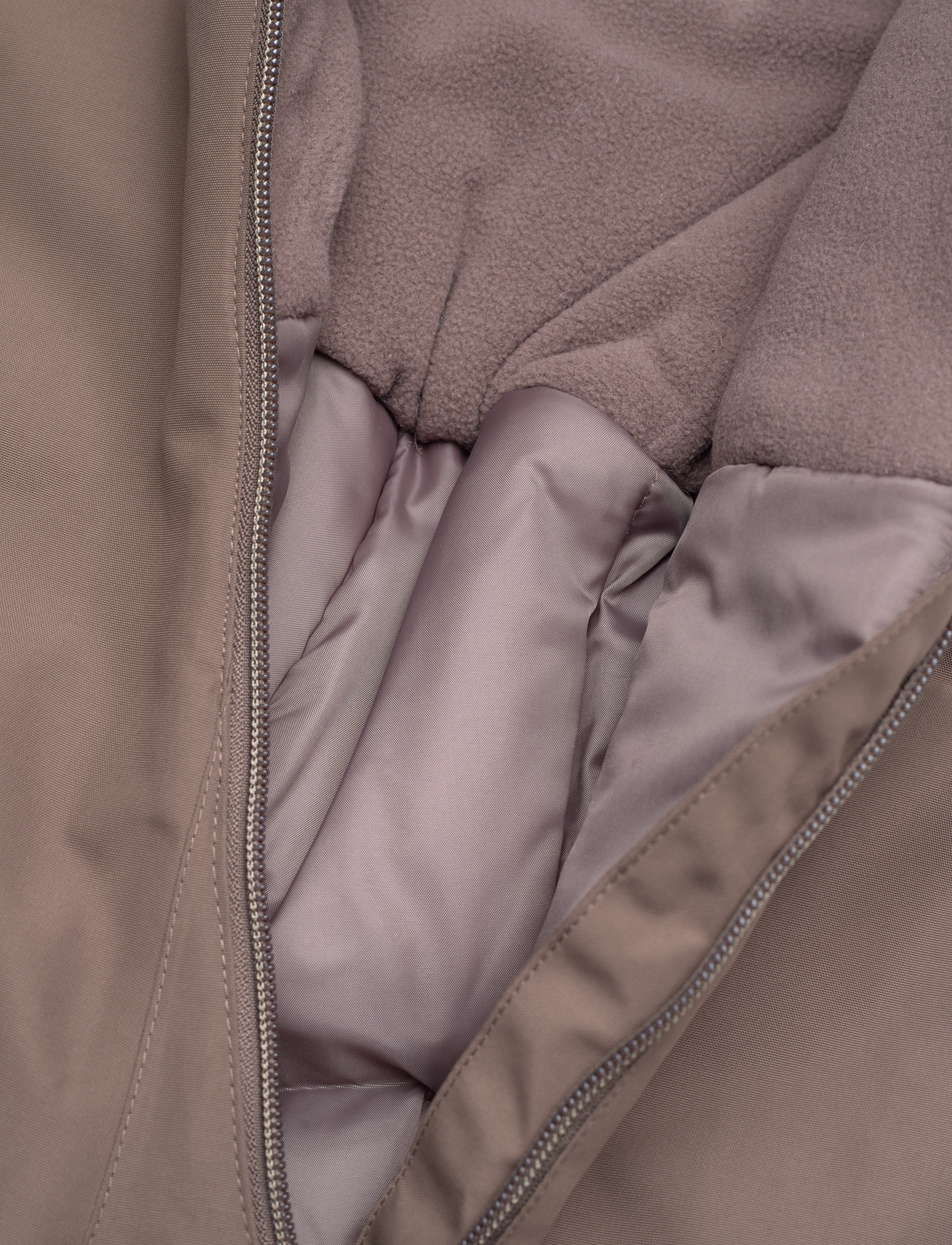 mikk-line - Snow Suit Solid - flyverdragter - chocolate chip - 4