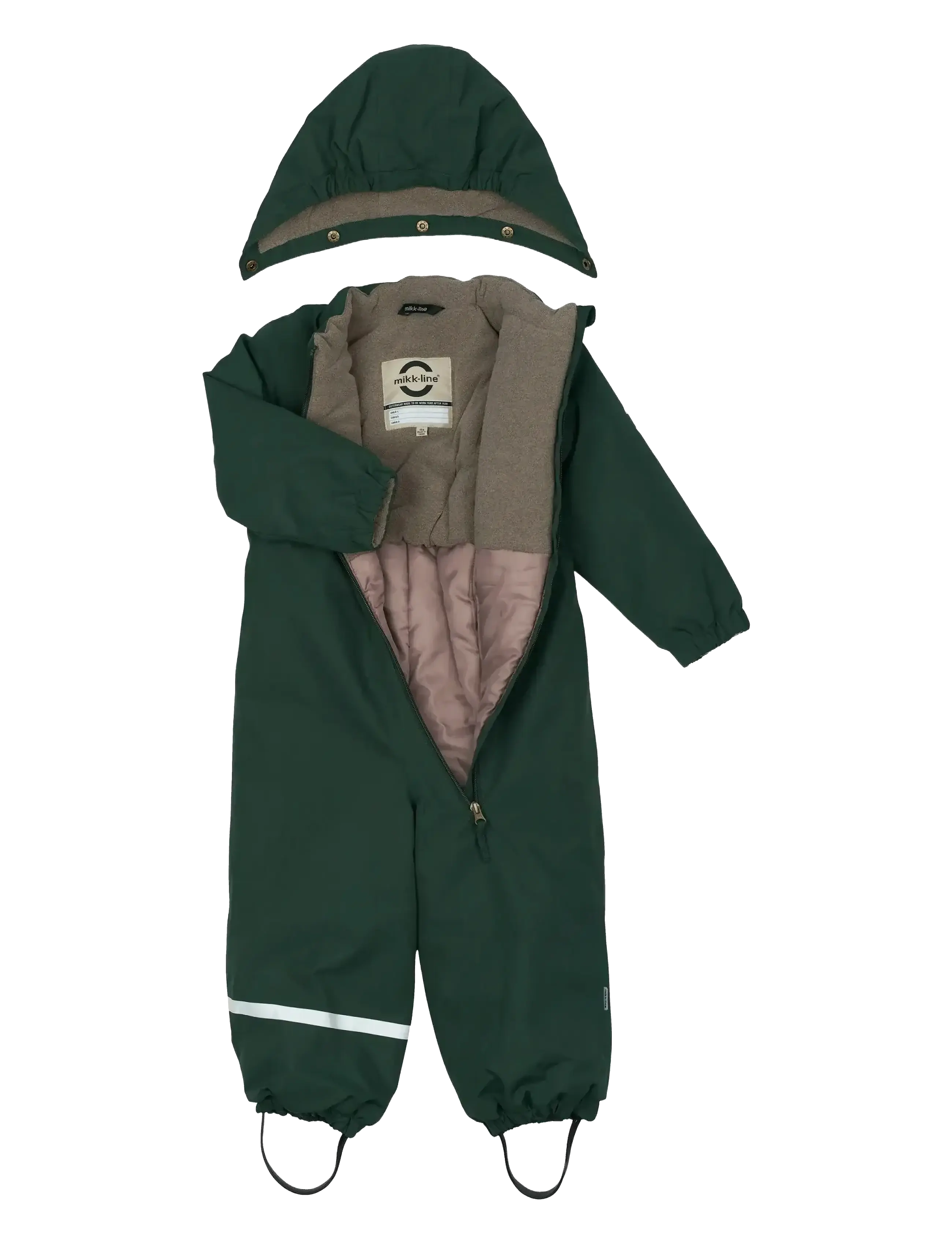 mikk-line - Snow Suit Solid - overalls - darkest sprouse - 3