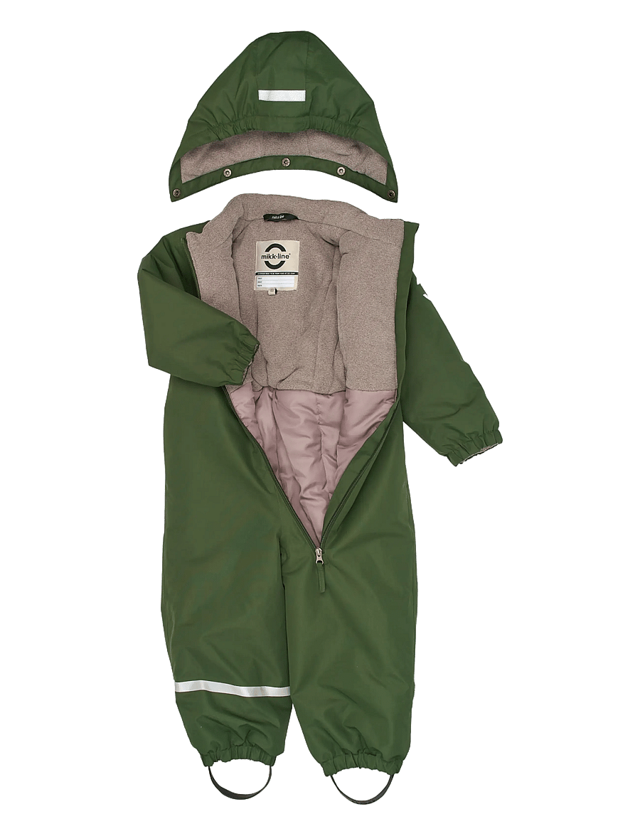 mikk-line - Snow Suit Solid - snowsuit - kombu green - 2