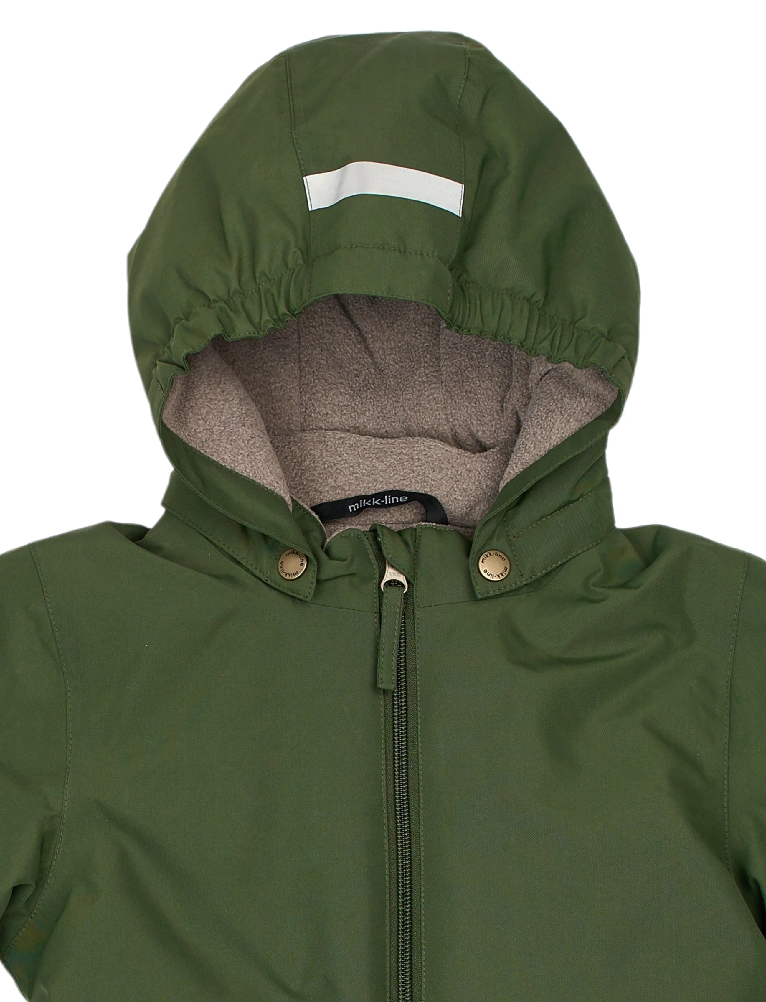 mikk-line - Snow Suit Solid - snowsuit - kombu green - 3