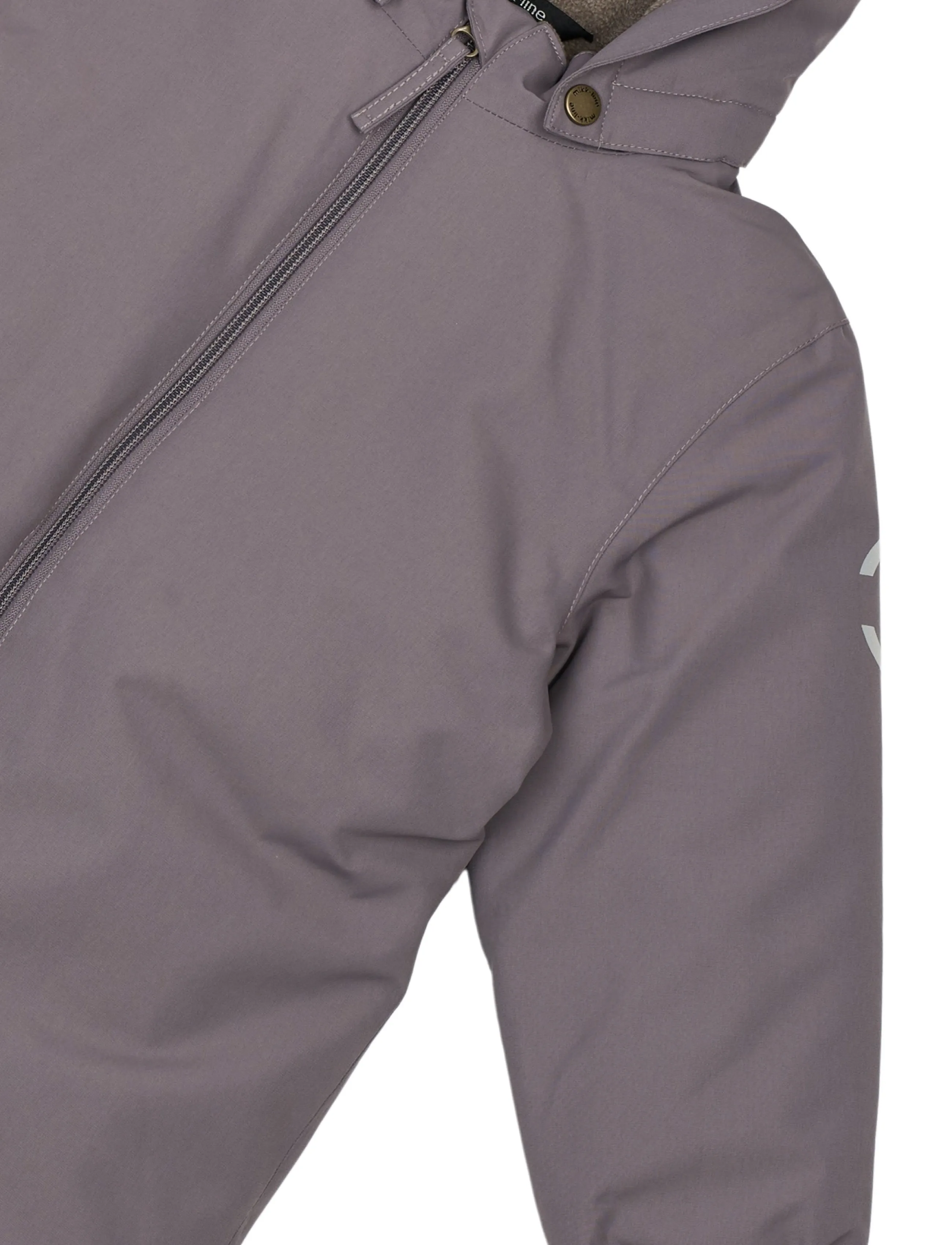 mikk-line - Snow Suit Solid - snowsuit - shark - 4