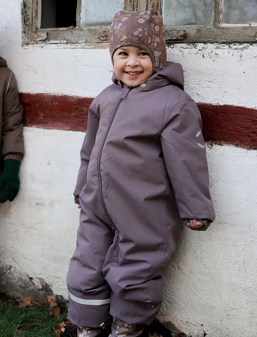 mikk-line - Snow Suit Solid - schneeanzug - sparrow - 0