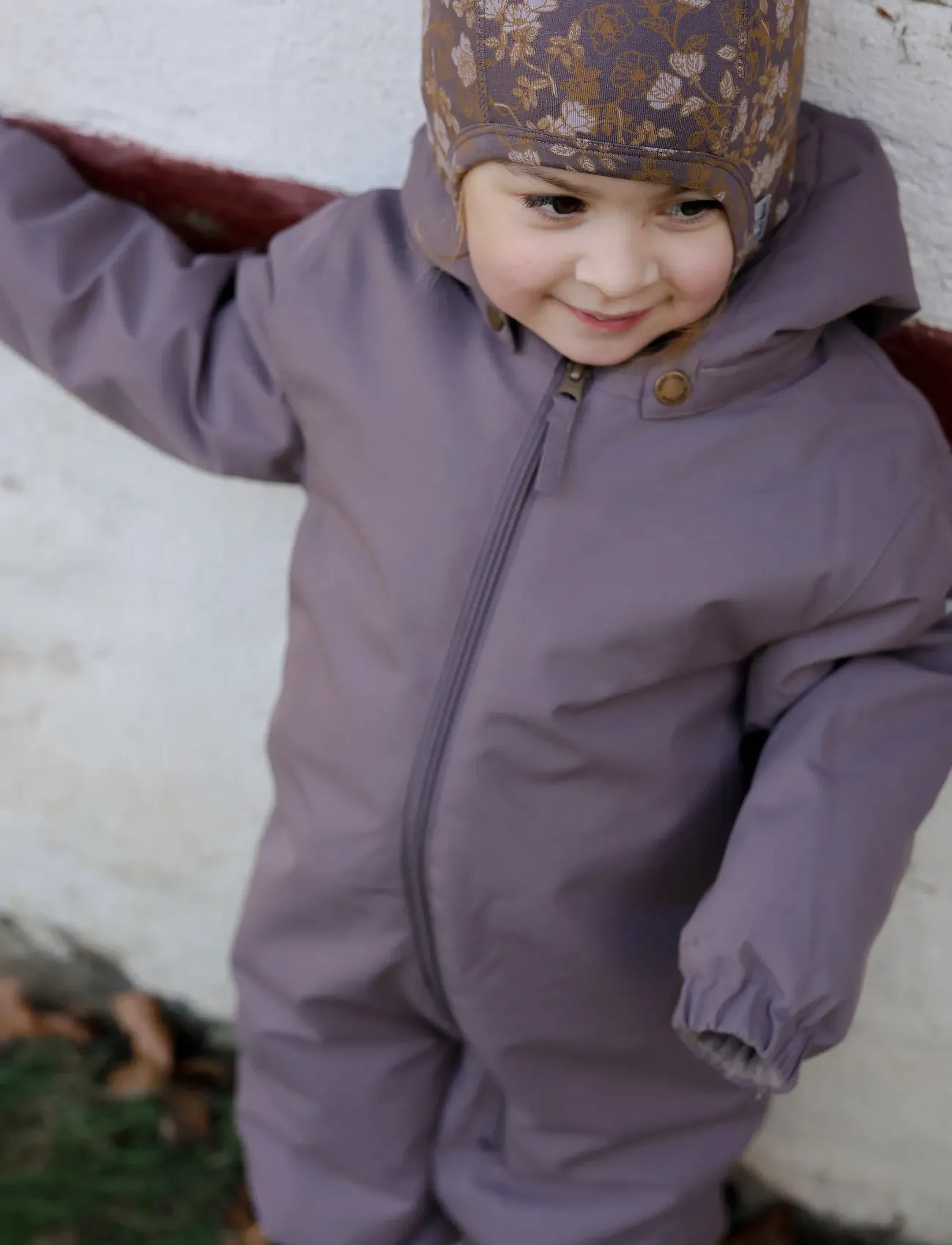 mikk-line - Snow Suit Solid - talvekombinesoon - sparrow - 4