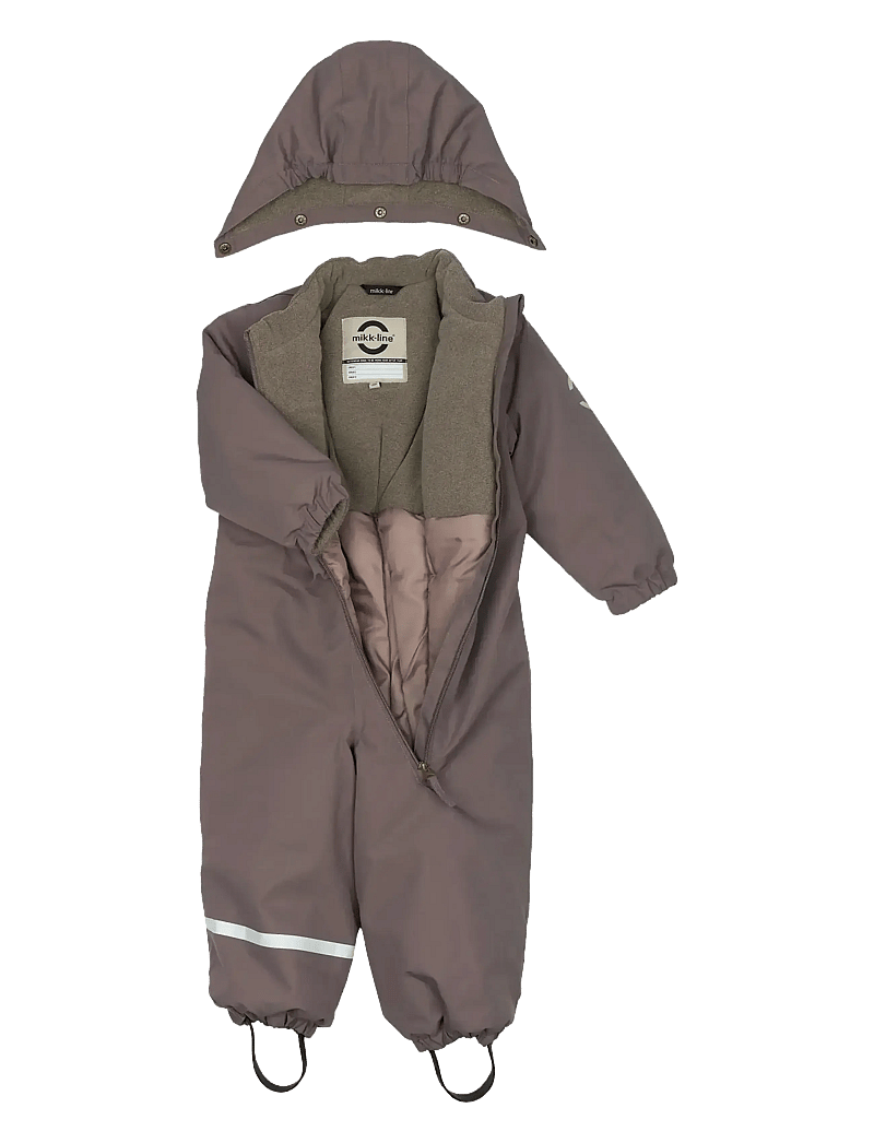 mikk-line - Snow Suit Solid - vinteroveraller - sparrow - 3