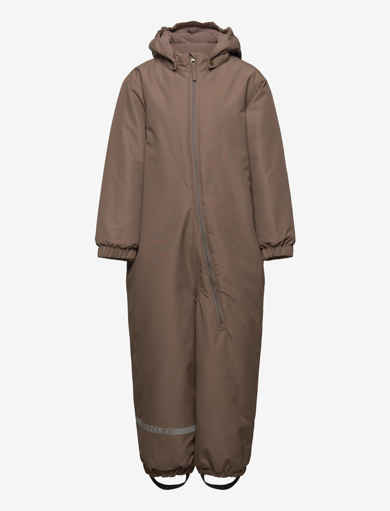 mikk-line - Snow Suit Solid - børn - chocolate chip - 0