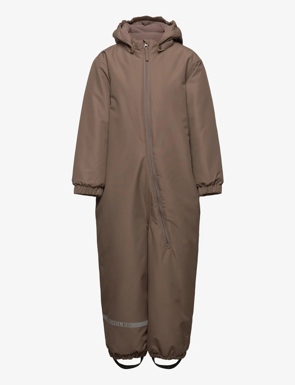 mikk-line - Snow Suit Solid - talvekombinesoon - chocolate chip - 0
