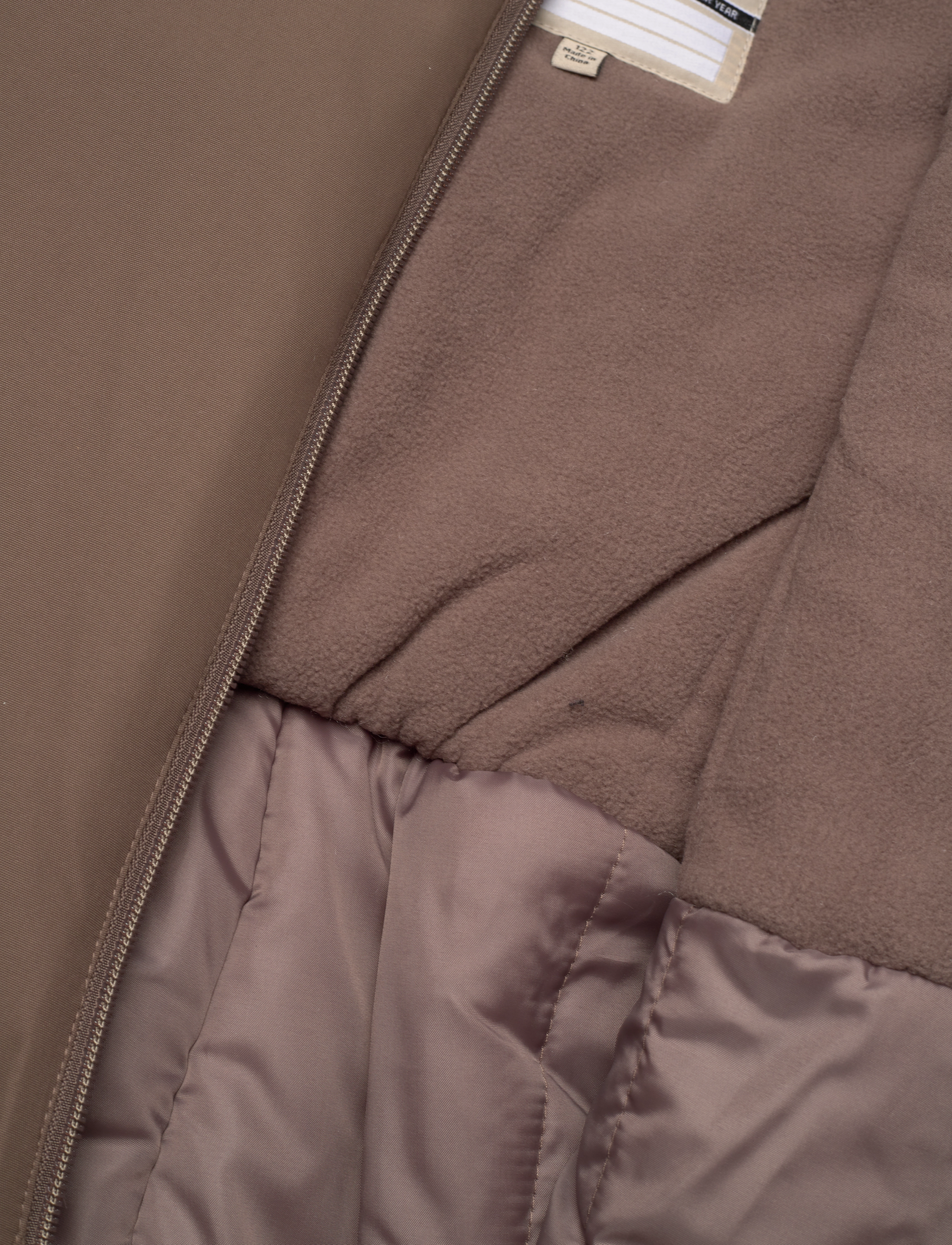 mikk-line - Snow Suit Solid - vinteroveraller - chocolate chip - 5