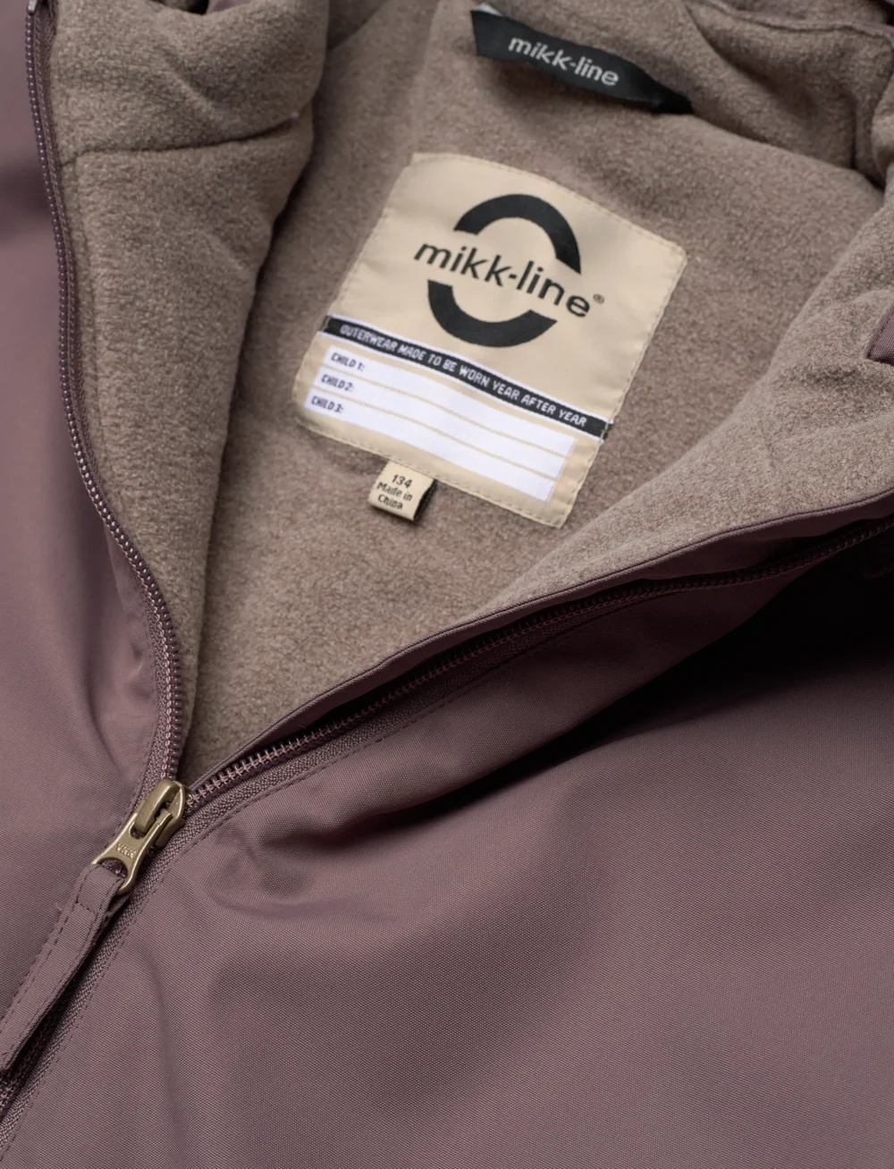 mikk-line - Snow Suit Solid - talvekombinesoon - sparrow - 2