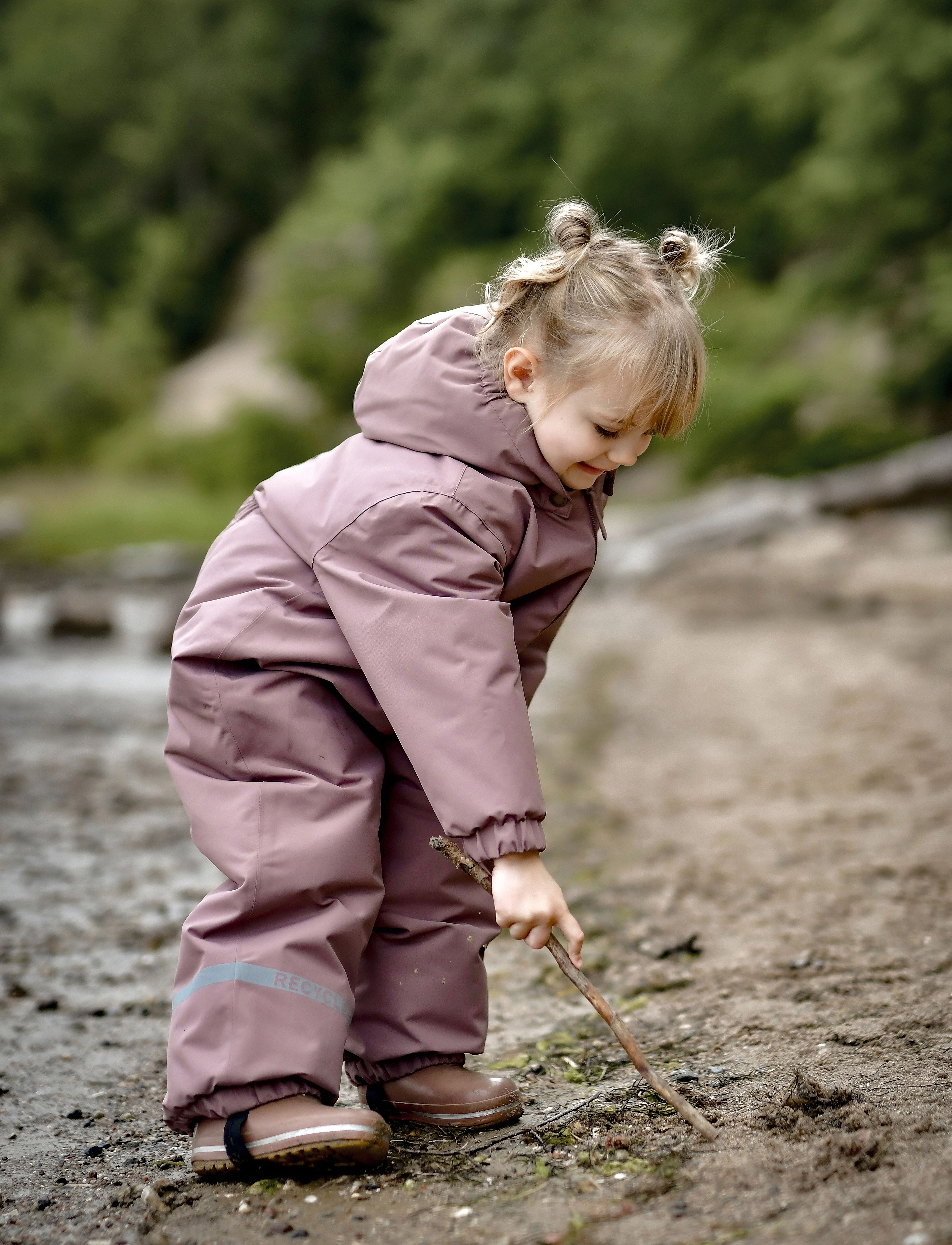 mikk-line - Snow Suit Solid - vinteroveraller - twilight mauve - 3