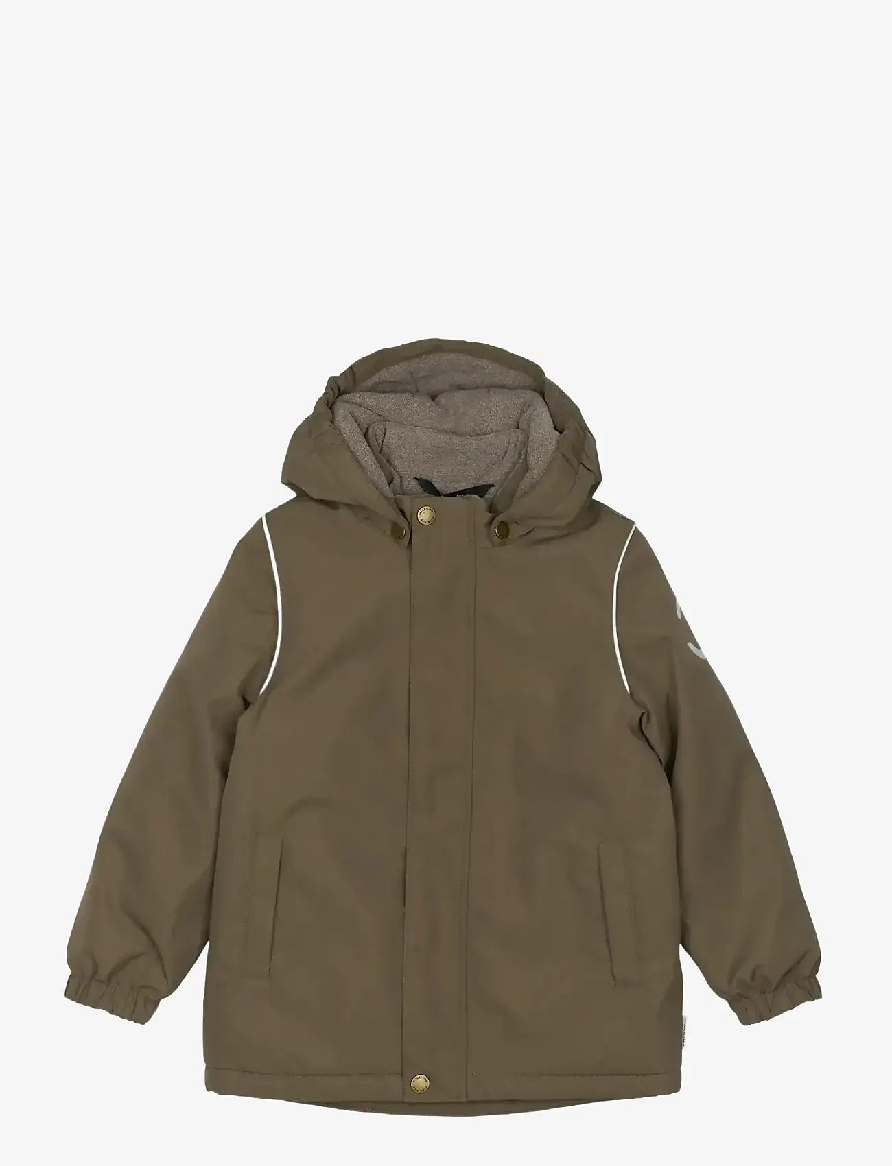 mikk-line - Winter Jacket Solid - talvejoped - chocolate chip - 0