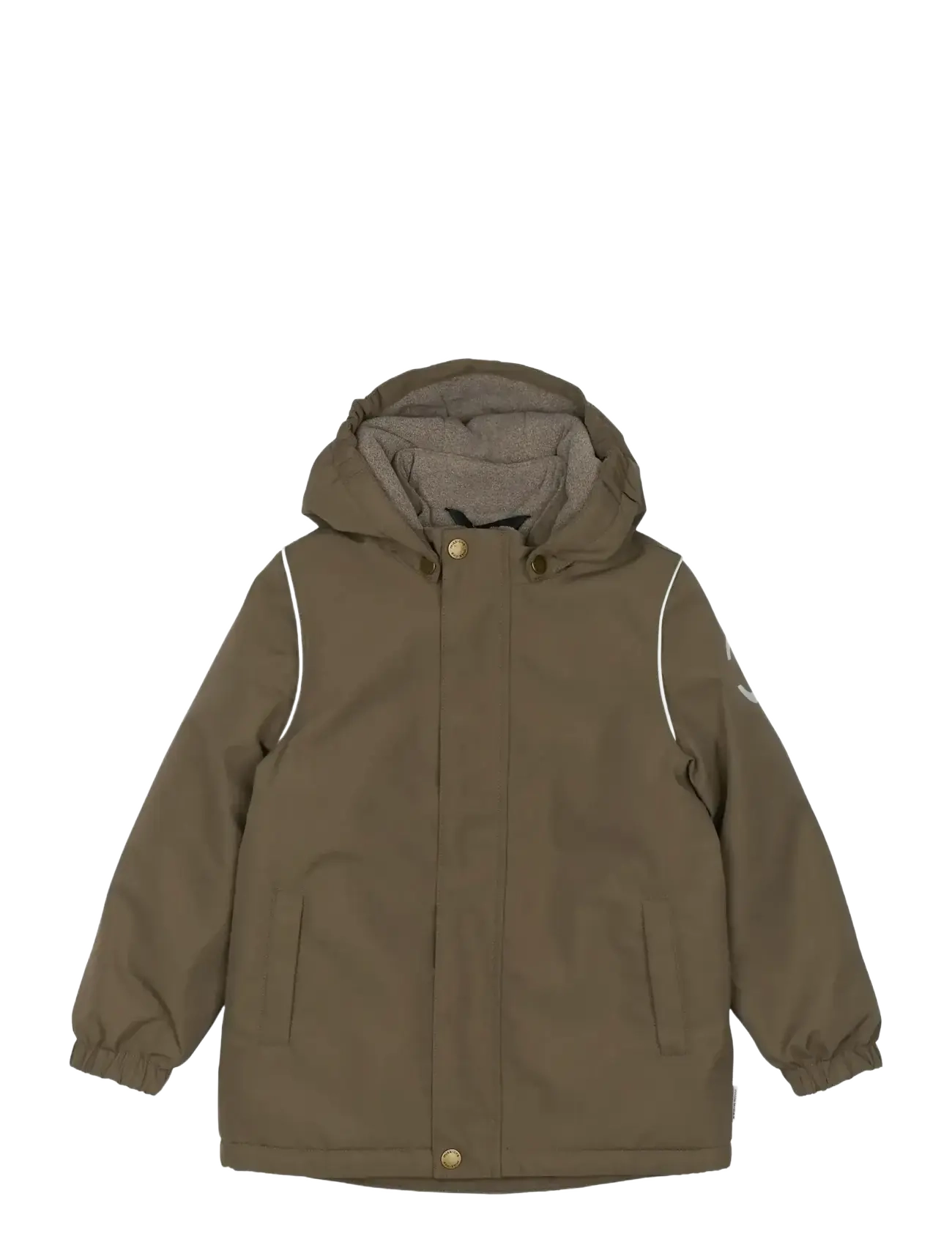 mikk-line Winter Jacket Solid - Winter jackets - CHOCOLATE CHIP / brown