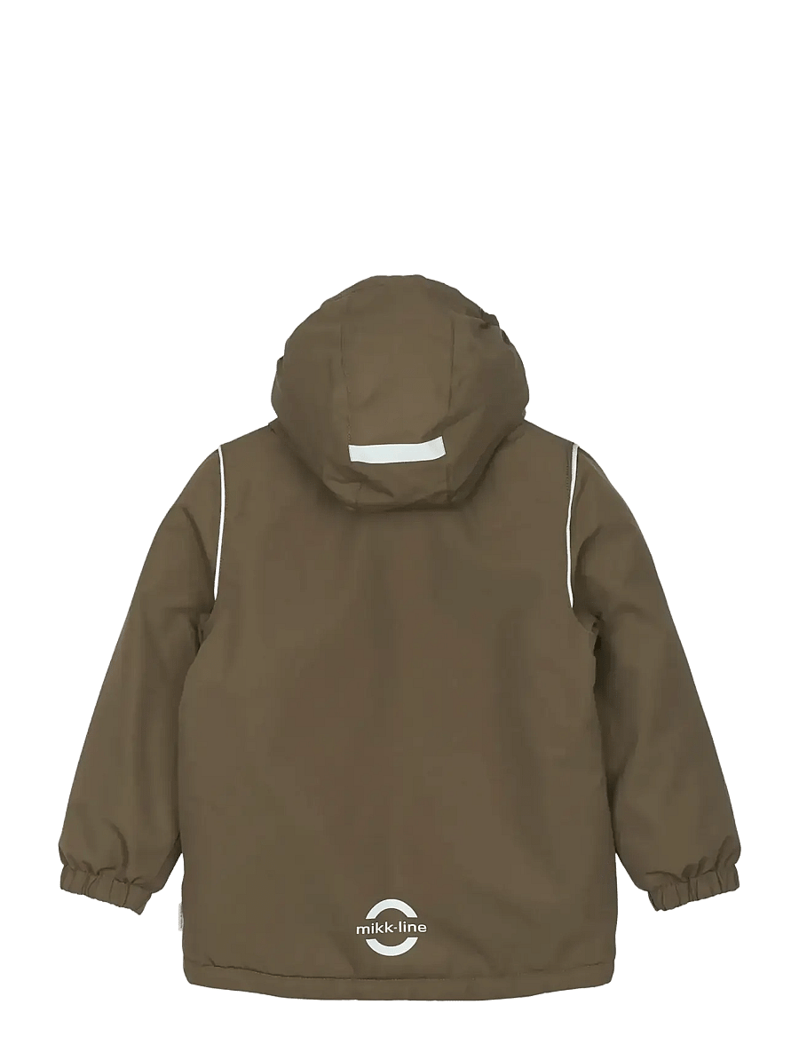 mikk-line - Winter Jacket Solid - skidjackor - chocolate chip - 2