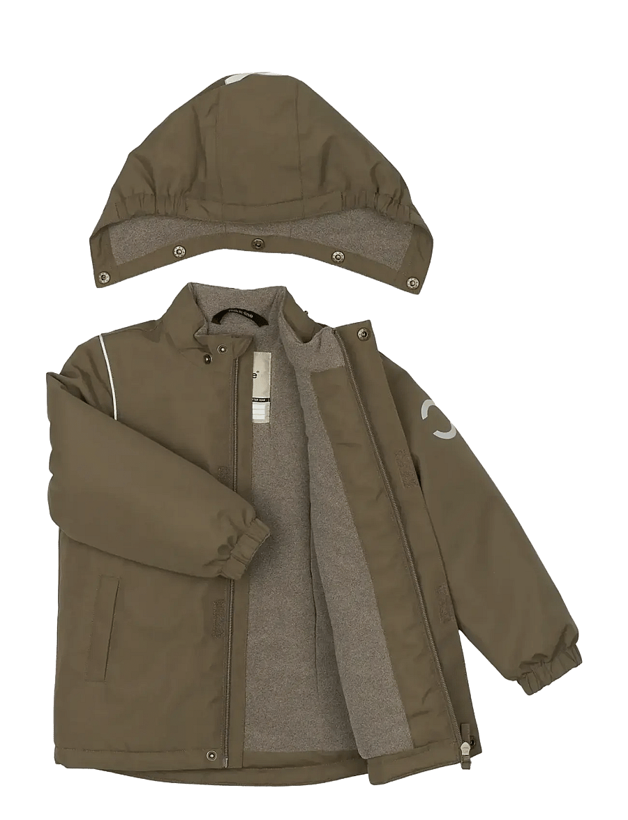 mikk-line - Winter Jacket Solid - skidjackor - chocolate chip - 3