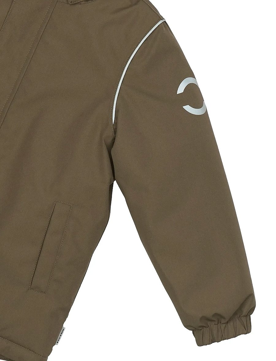 mikk-line - Winter Jacket Solid - skidjackor - chocolate chip - 5