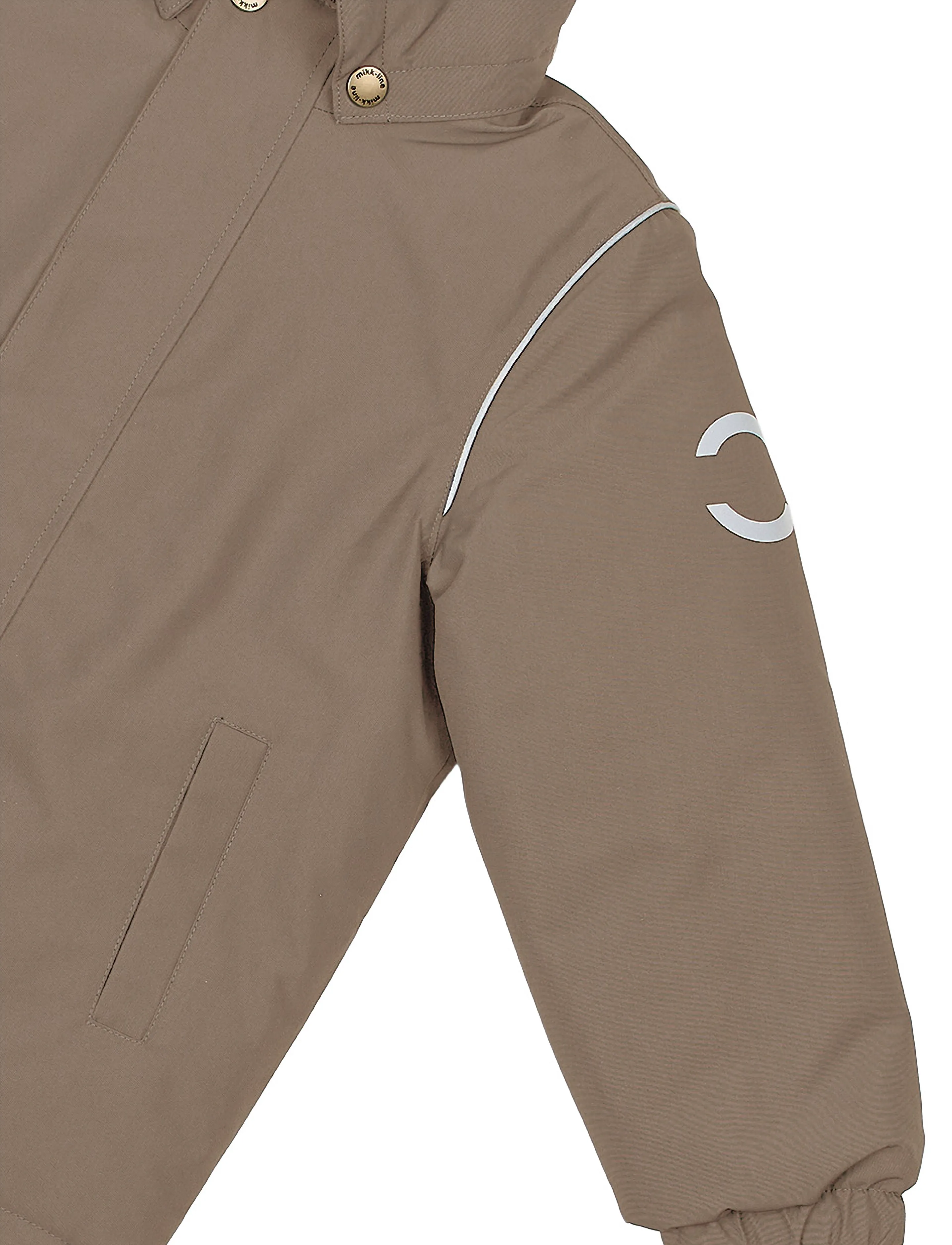 mikk-line - Winter Jacket Solid - skidjackor - falcon - 4