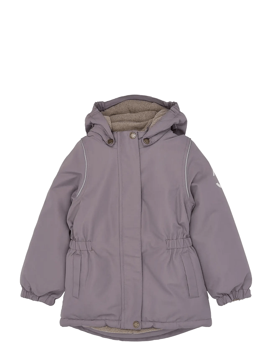 mikk-line - Winter Jacket waist Solid - dunjakker - shark - 0