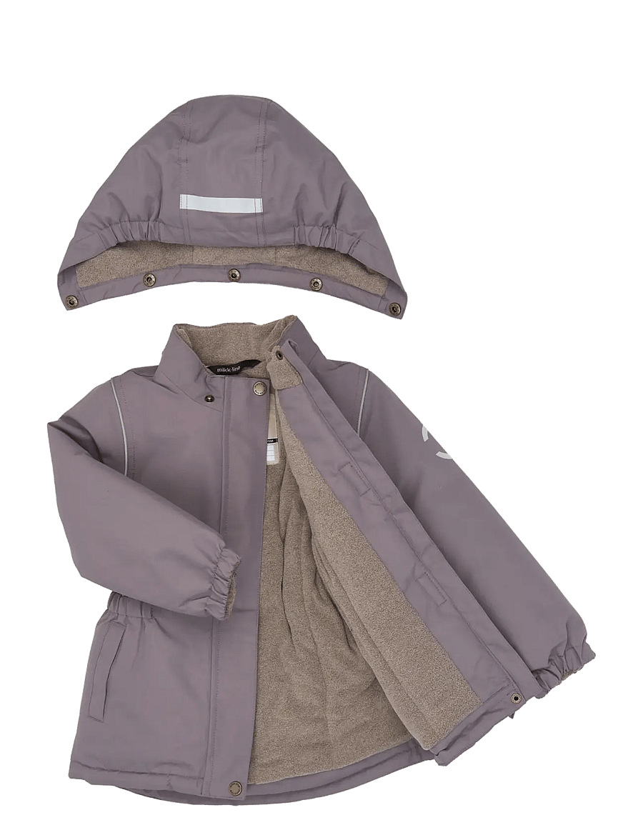 mikk-line - Winter Jacket waist Solid - dunjakker - shark - 2