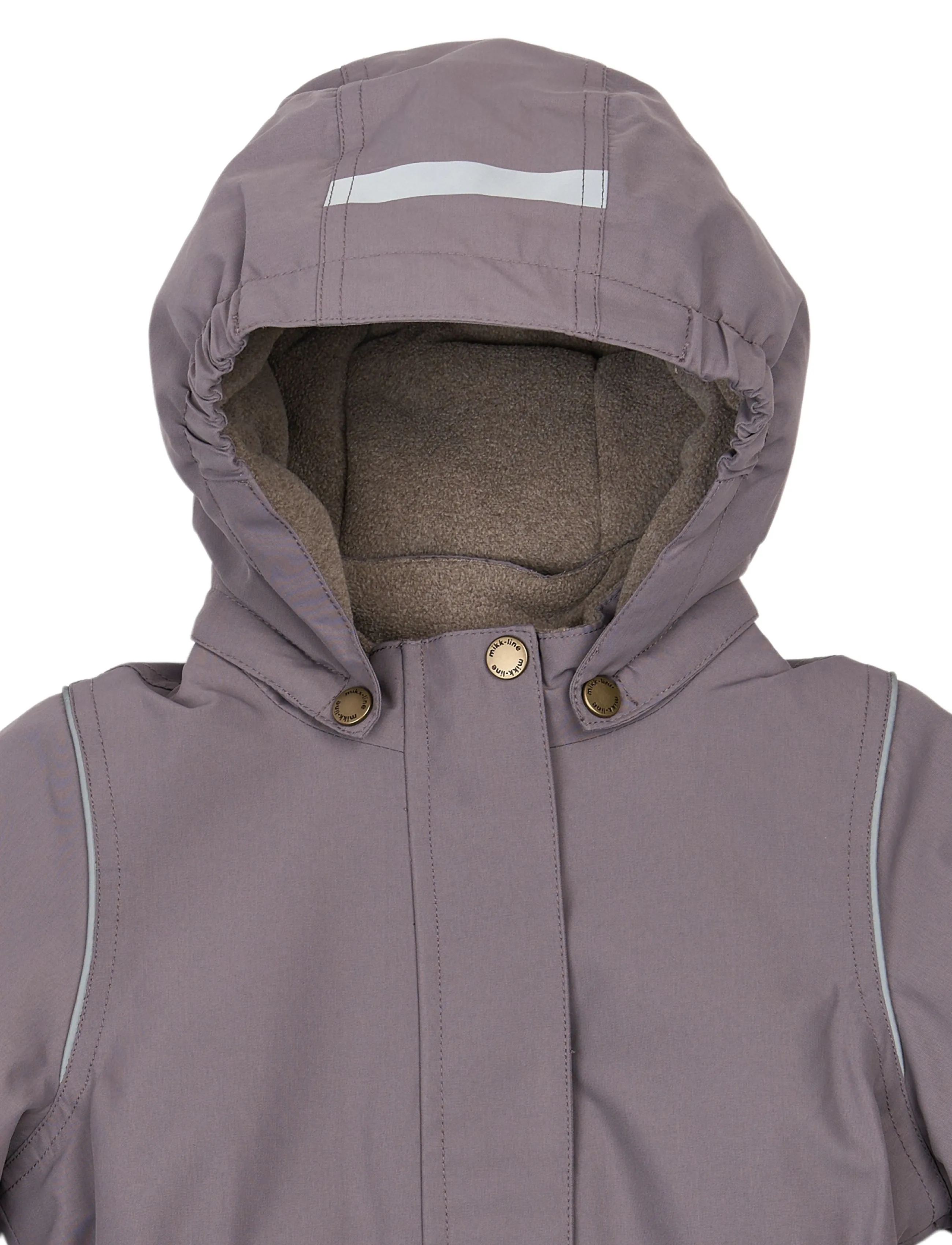 mikk-line - Winter Jacket waist Solid - dunjakker - shark - 3