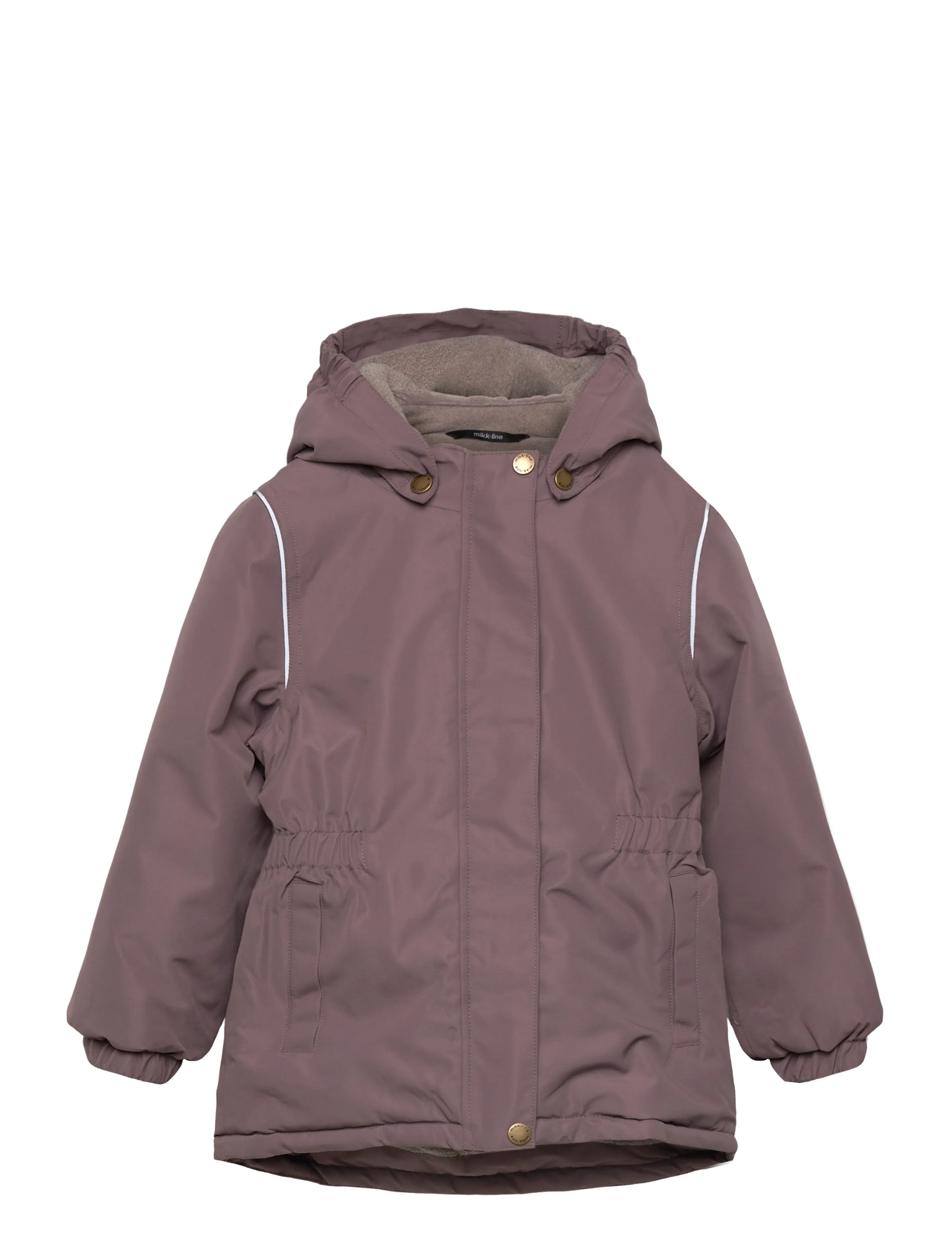 mikk-line Winter Jacket Waist Solid, 92, Jackets & Coats, Rosa - Jackets, Kinder