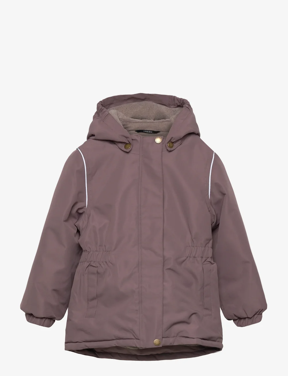 mikk-line - Winter Jacket waist Solid - dunjackor & fodrade jackor - sparrow - 0