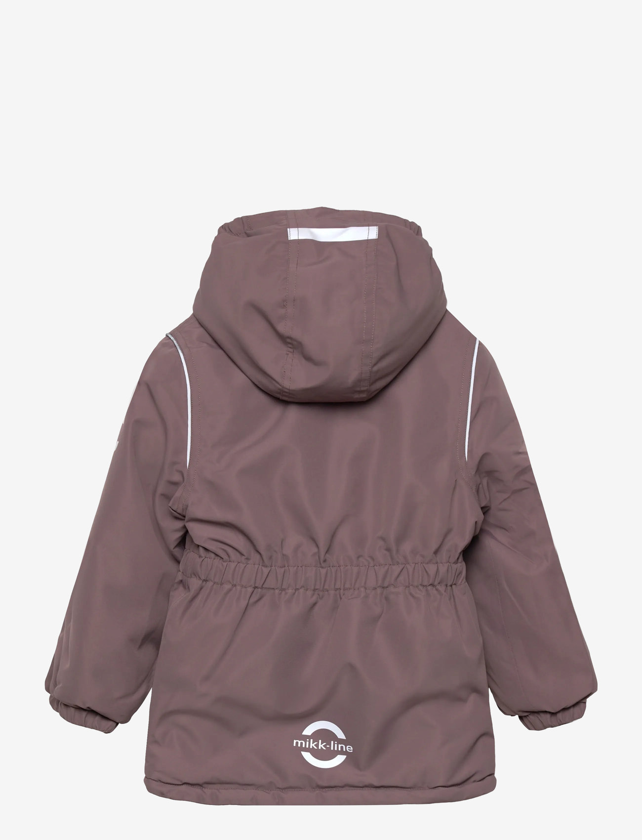 mikk-line - Winter Jacket waist Solid - børn - sparrow - 1