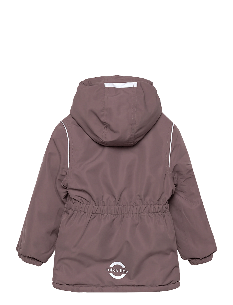 mikk-line - Winter Jacket waist Solid - puhvis ja polsterdatud - sparrow - 1