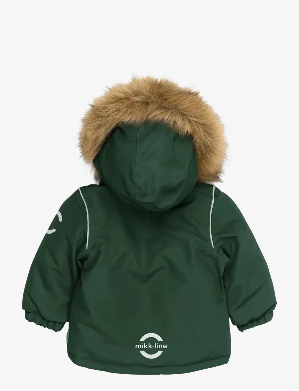 mikk-line - Winter Jacket Solid with Fake Fur - daunen- und steppjacken - darkest sprouse - 1