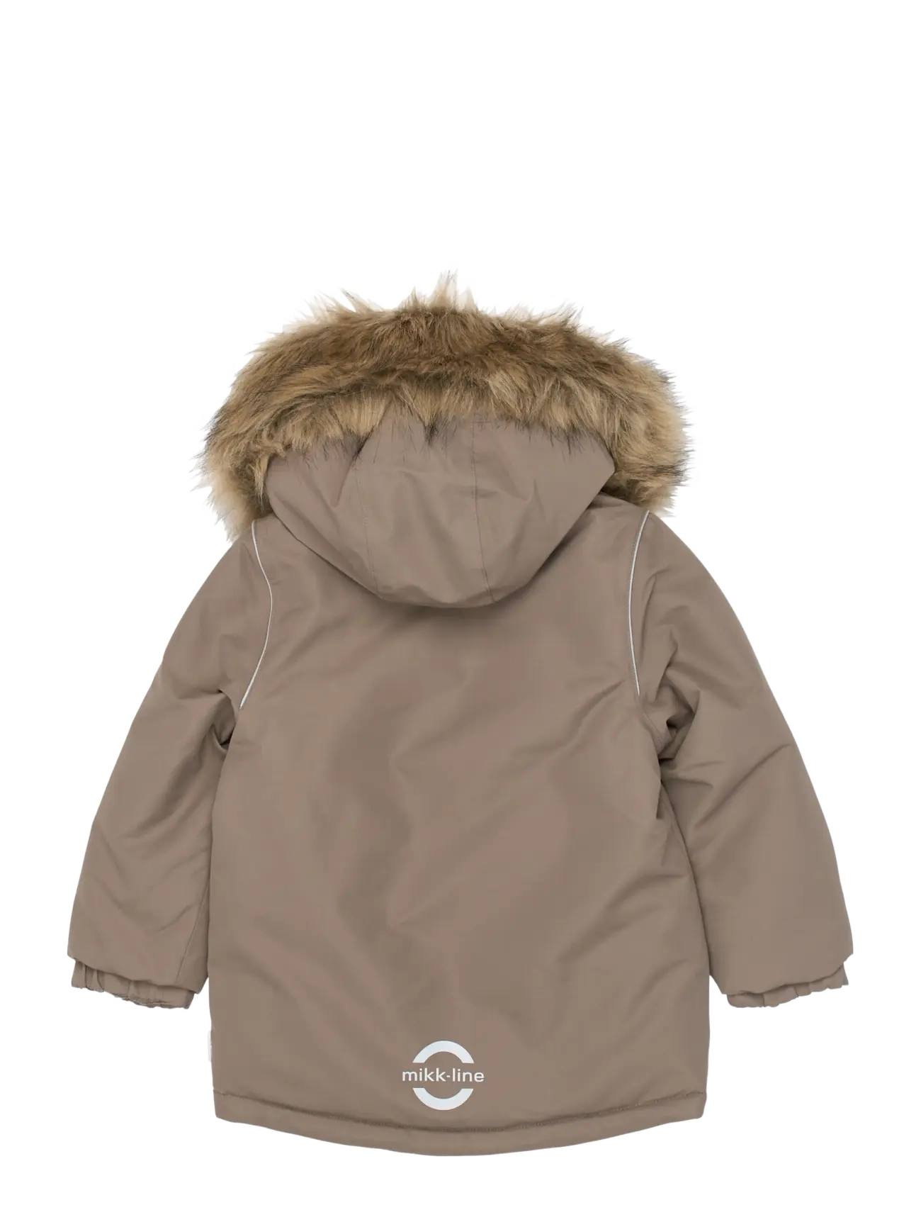 mikk-line - Winter Jacket Solid with Fake Fur - soojad ja polsterdatud - falcon - 1