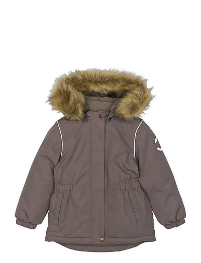 Winter Jacket Waist Solid W. Fake F - Vinterjakker
