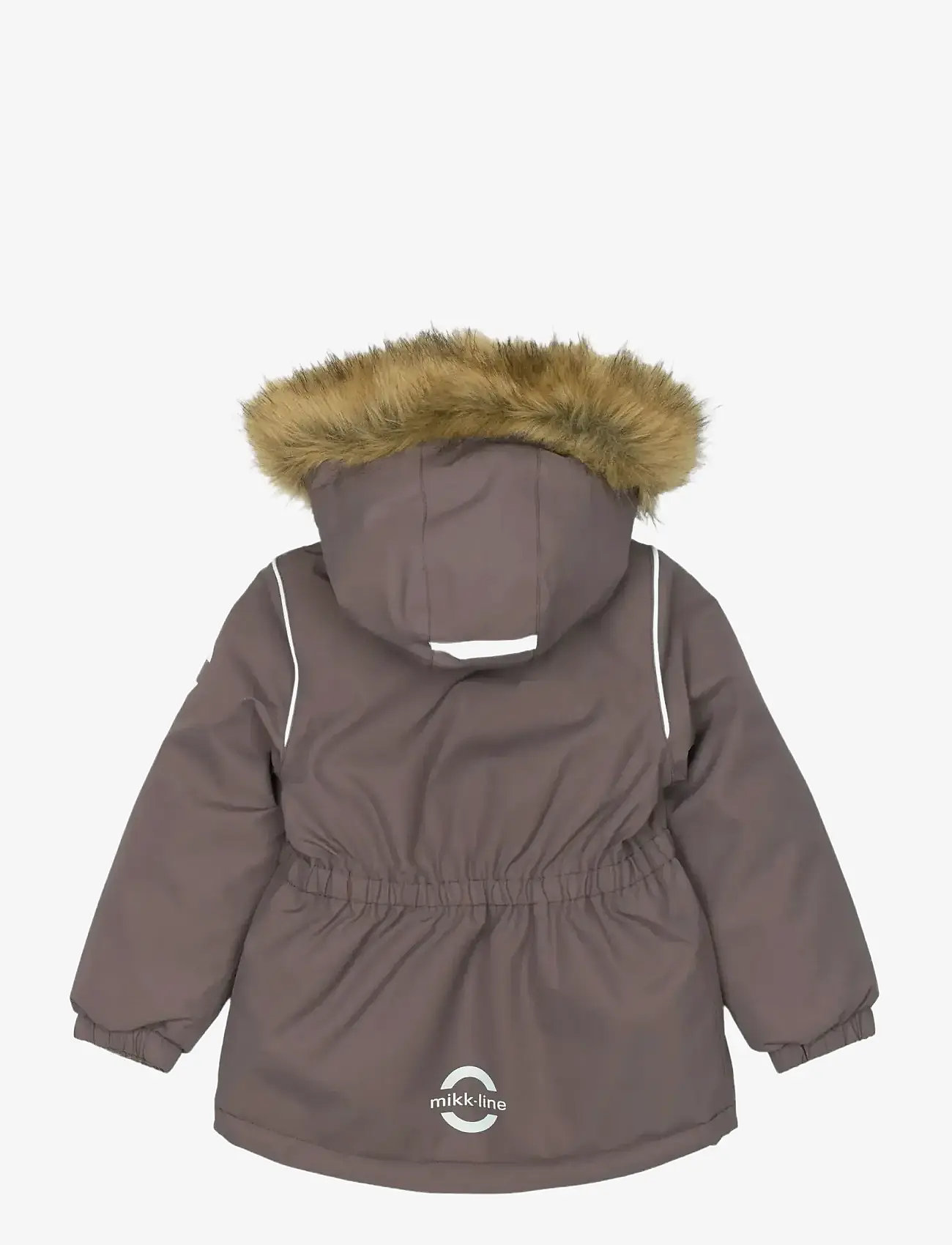 mikk-line - Winter Jacket waist Solid w. Fake F - skijakker - sparrow - 1