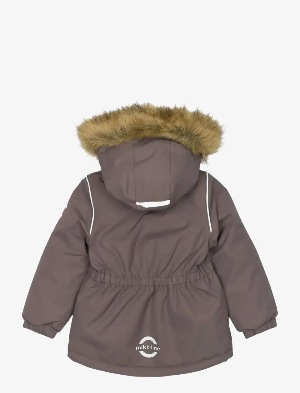 mikk-line - Winter Jacket waist Solid w. Fake F - skidjackor - sparrow - 1