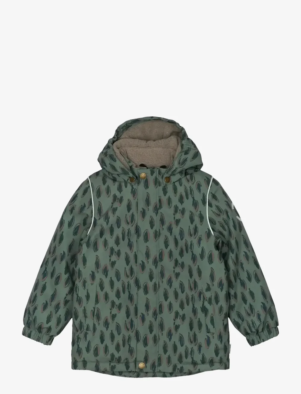 mikk-line - Winter Jacket AOP - skijacken - balsam green - 1