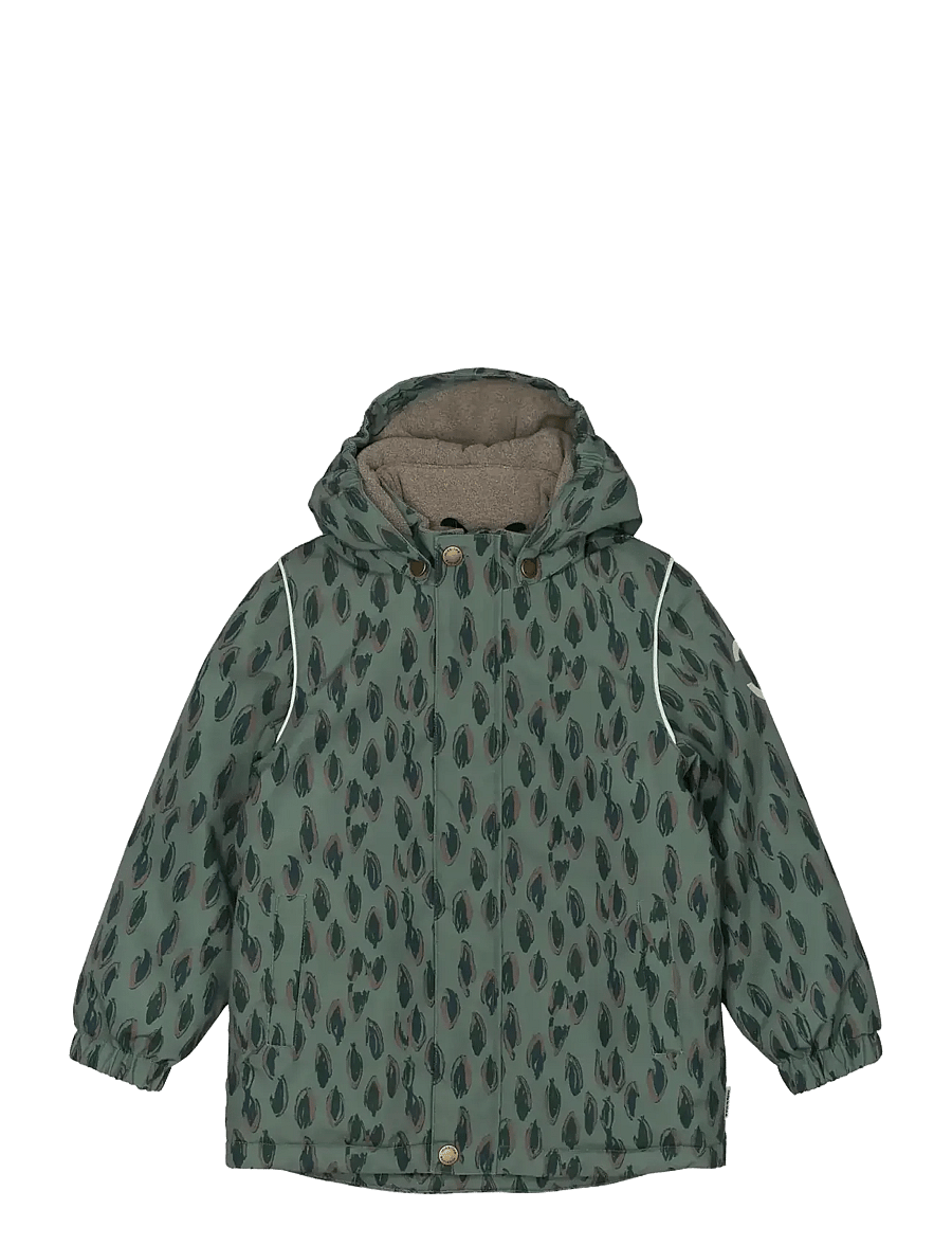 mikk-line - Winter Jacket AOP - skijakker - balsam green - 1