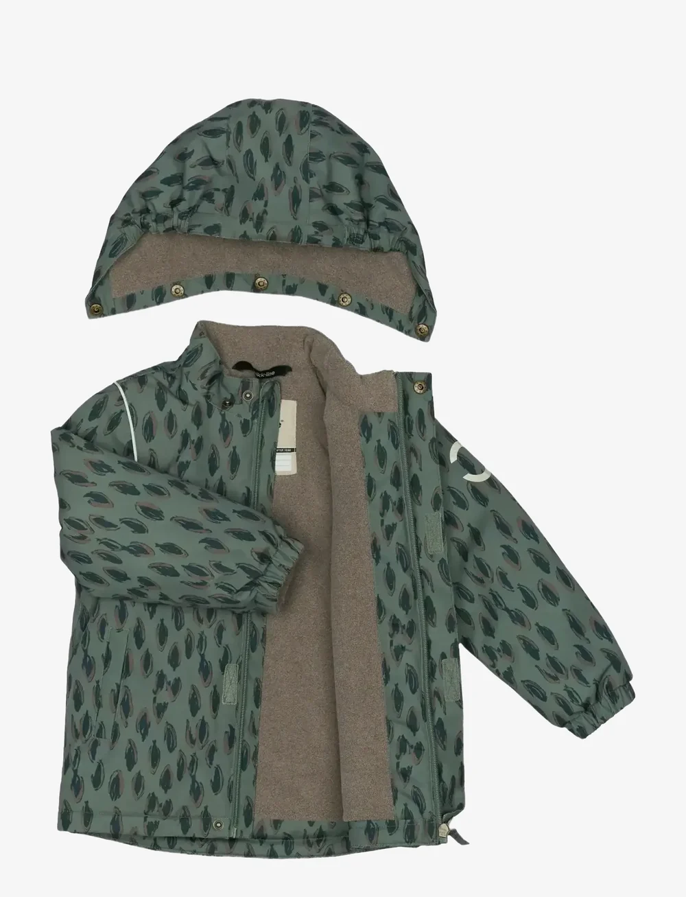 mikk-line - Winter Jacket AOP - skijacken - balsam green - 3