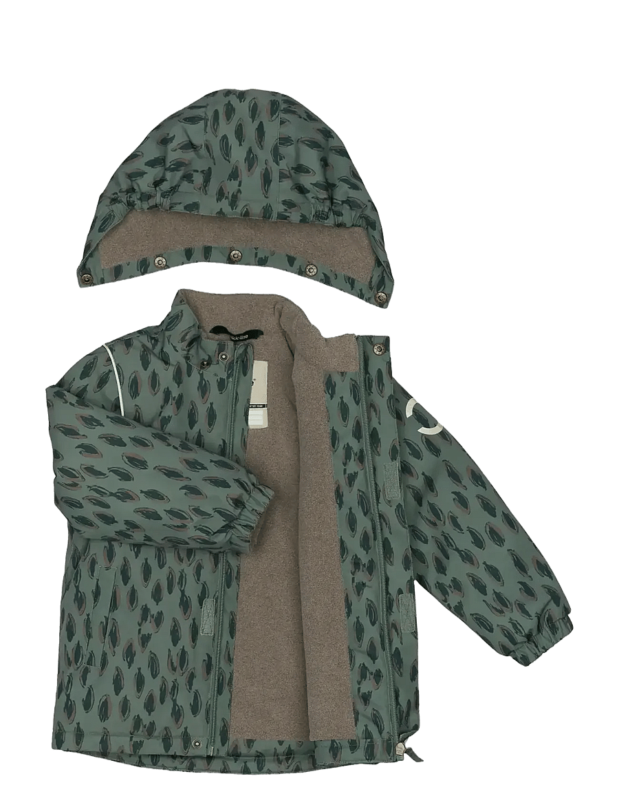 mikk-line - Winter Jacket AOP - skijakker - balsam green - 3