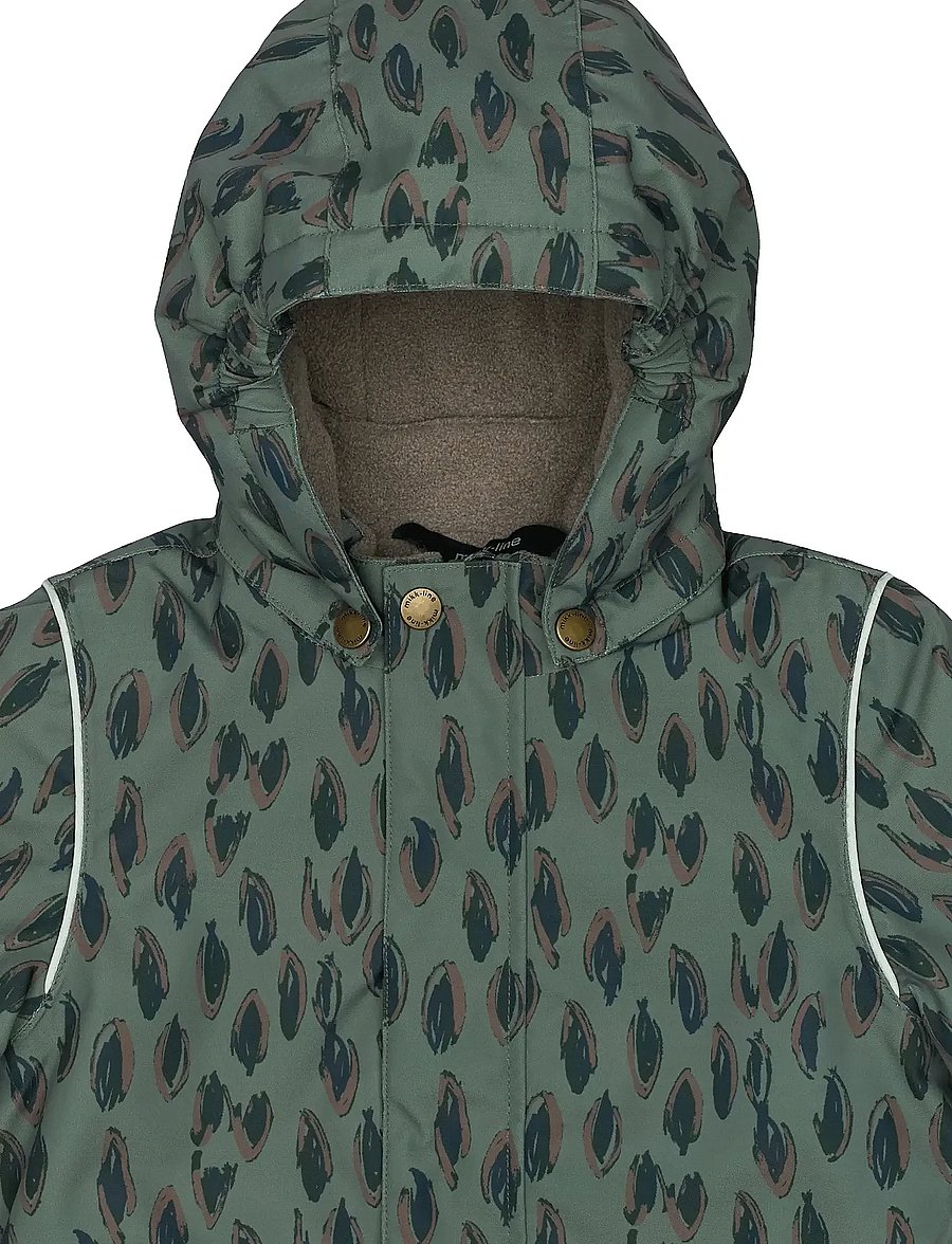 mikk-line - Winter Jacket AOP - skijakker - balsam green - 4